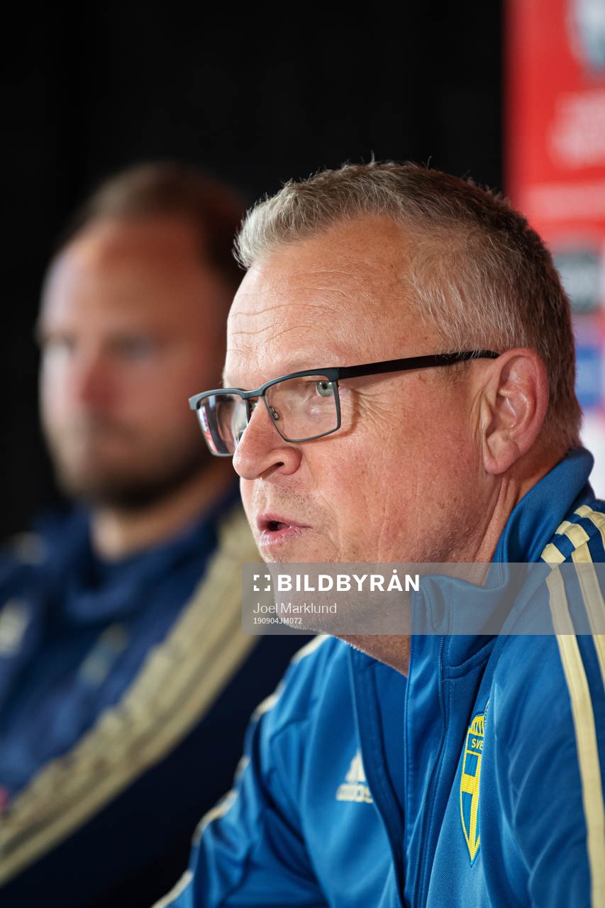 Head coach Janne Andersson of the Swedish national football