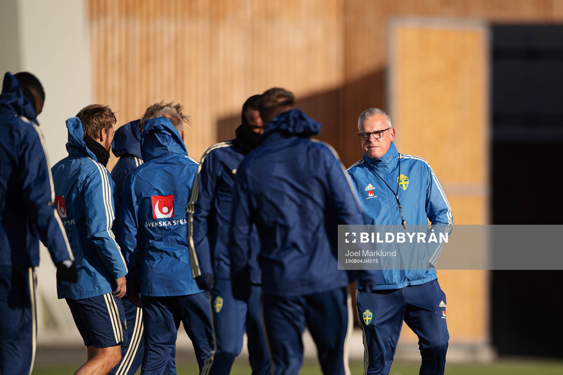Head coach Janne Andersson of the Swedish national football