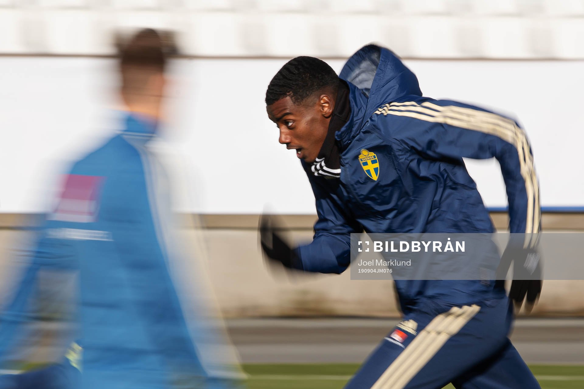 Alexander Isak of the Swedish national football team