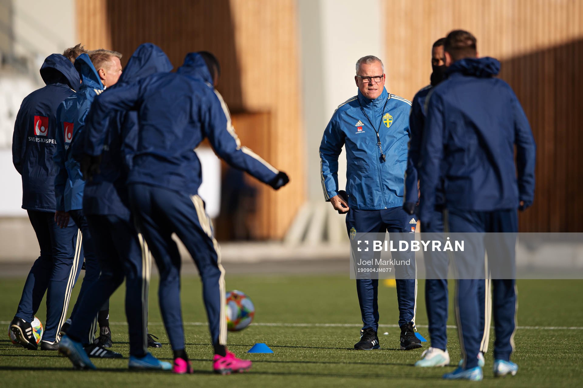 Head coach Janne Andersson of the Swedish national football