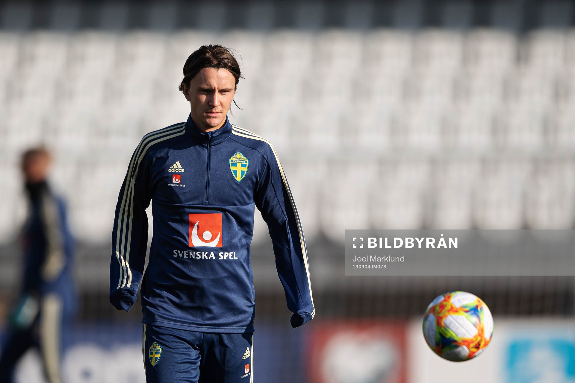 Kristoffer Olsson of the Swedish national football team