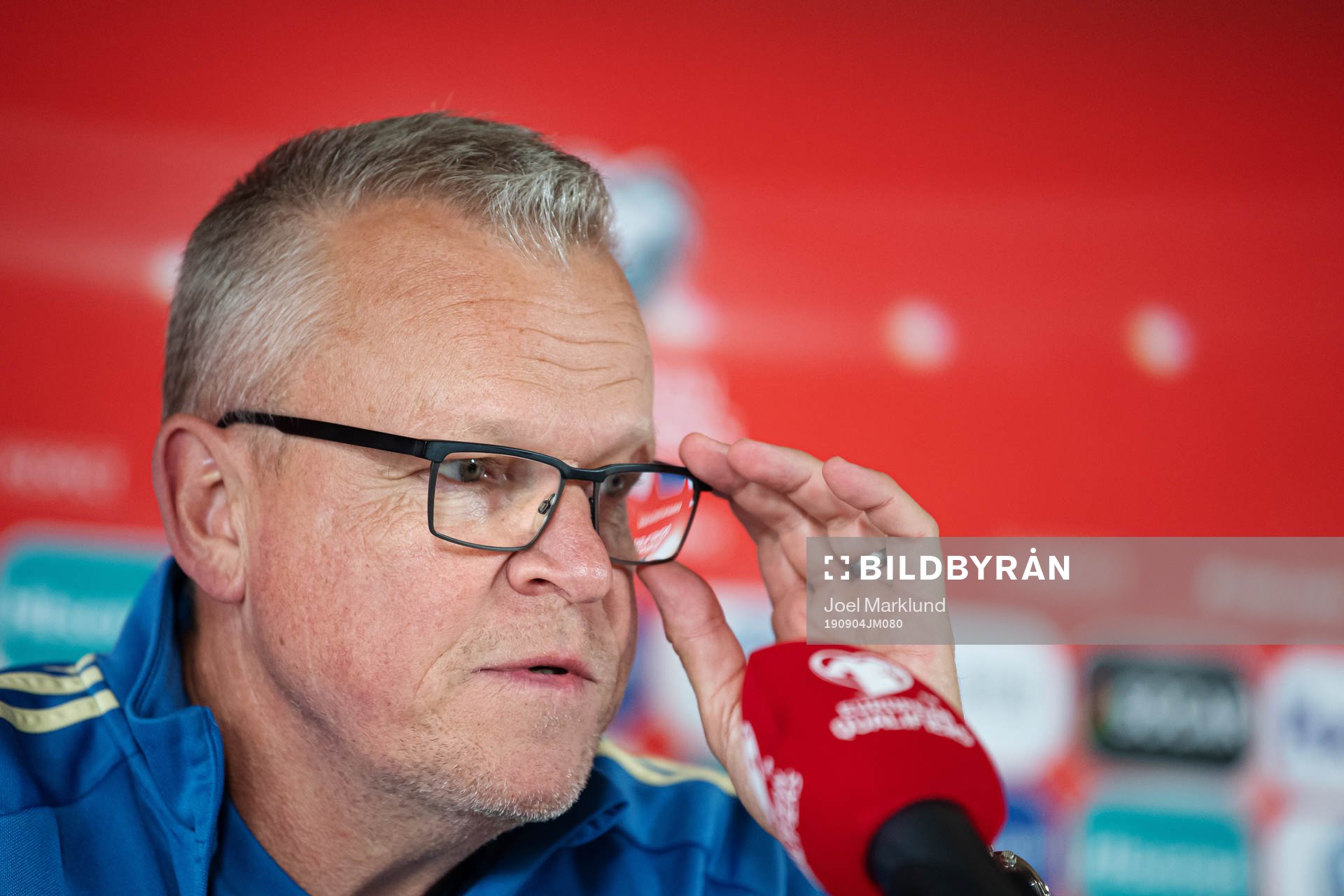 Head coach Janne Andersson of the Swedish national football