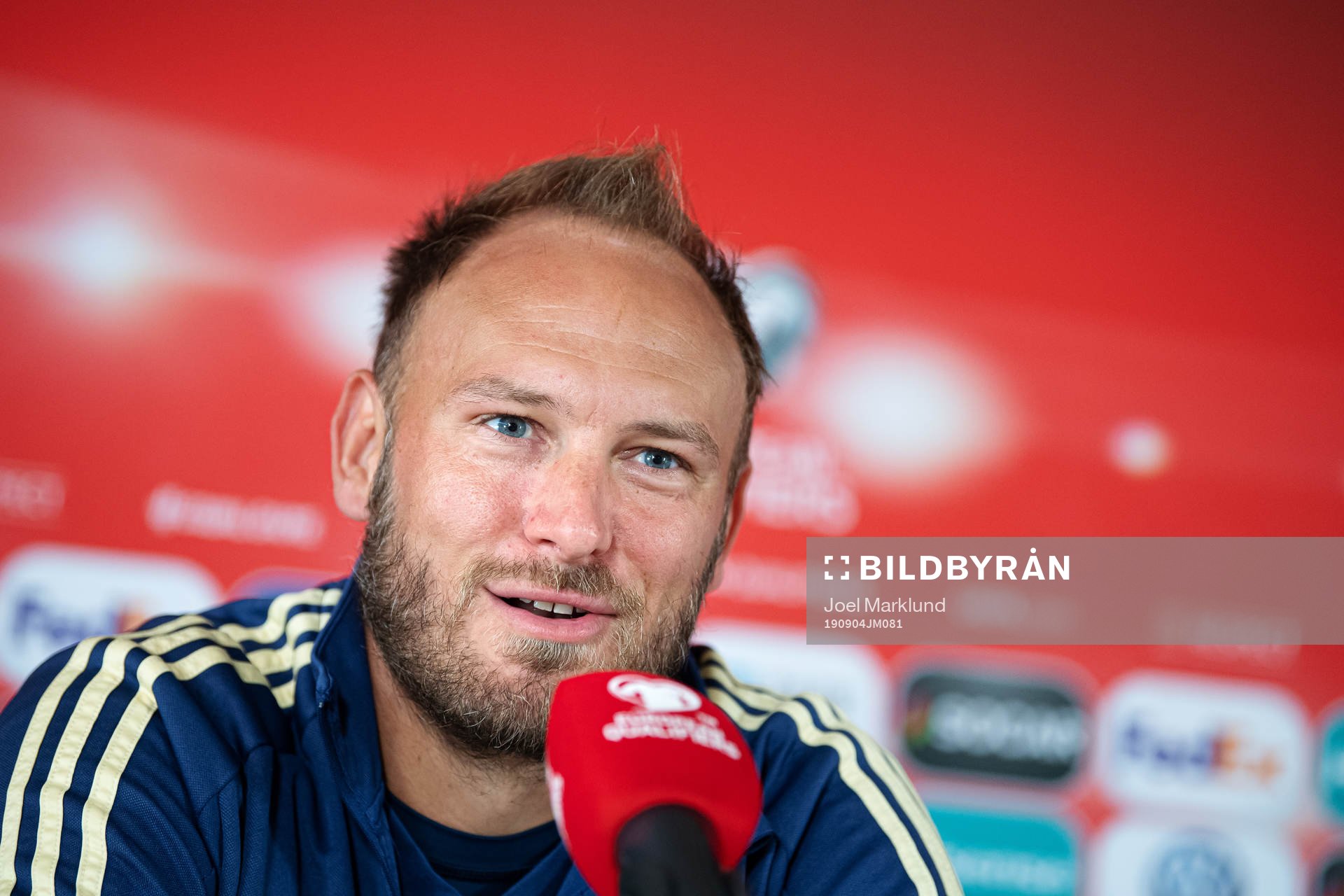 Andreas Granqvist of the Swedish national football team