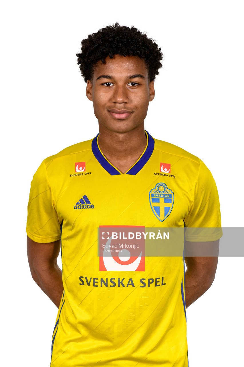 Jens Lys Cajuste of the Swedish Under-21 national football