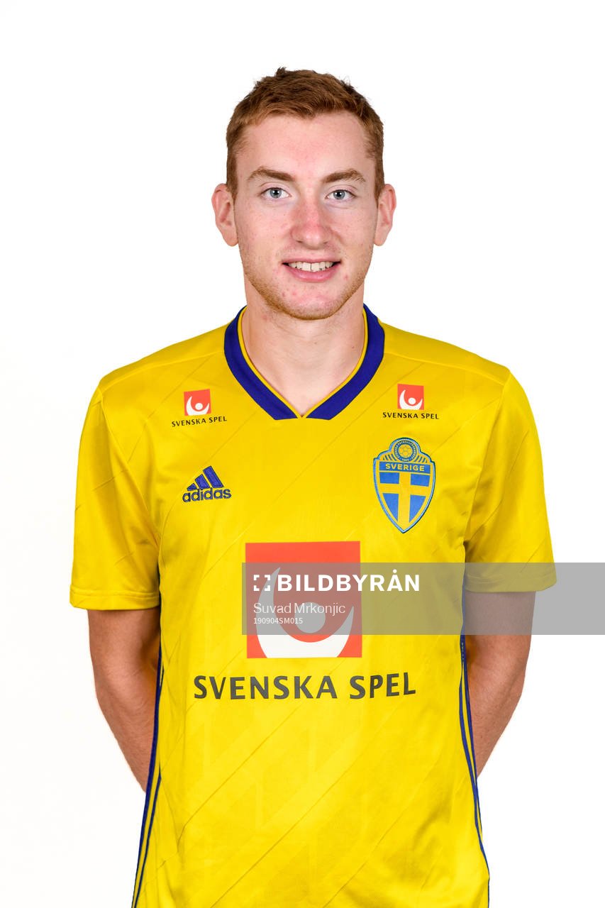 Dejan Kulusevski of the Swedish Under-21 national football