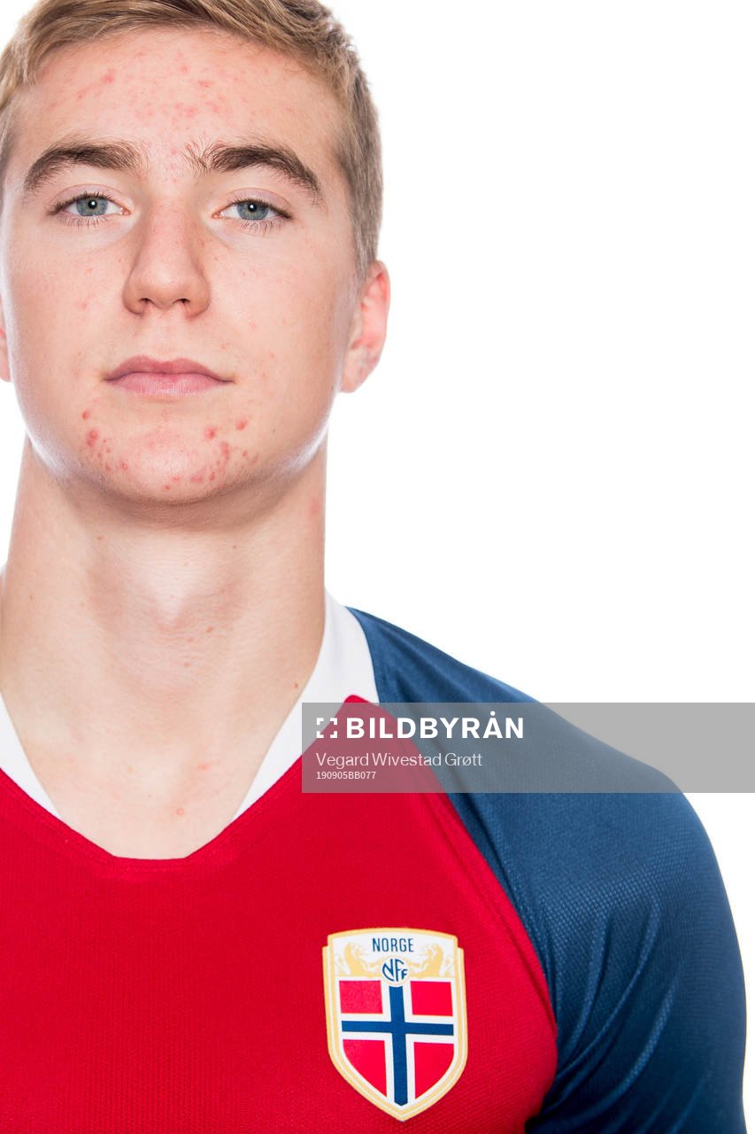 Kristian Thorstvedt of Norway poses for a portrait on September 5, 2019 in Drammen.