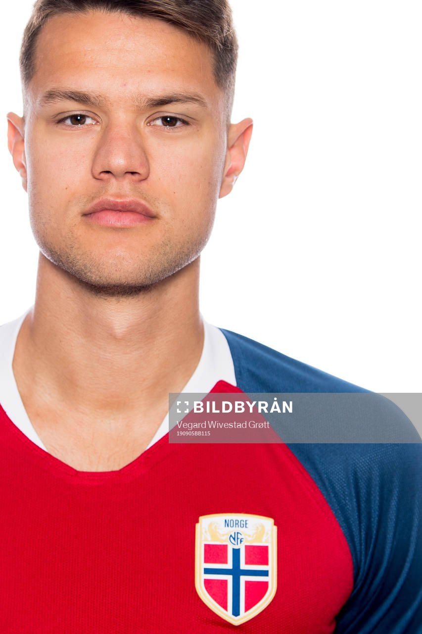Tord Johnsen Salte of Norwayposes for a portrait