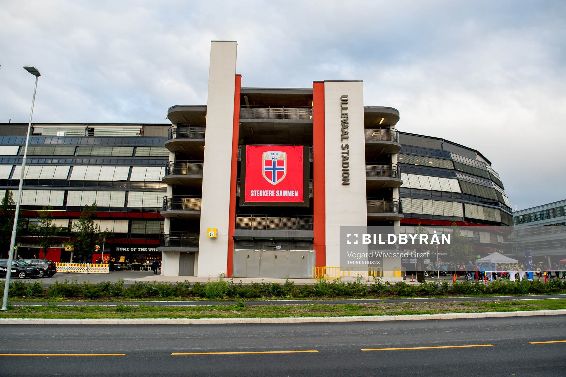 General view outside Ullevaal stadion