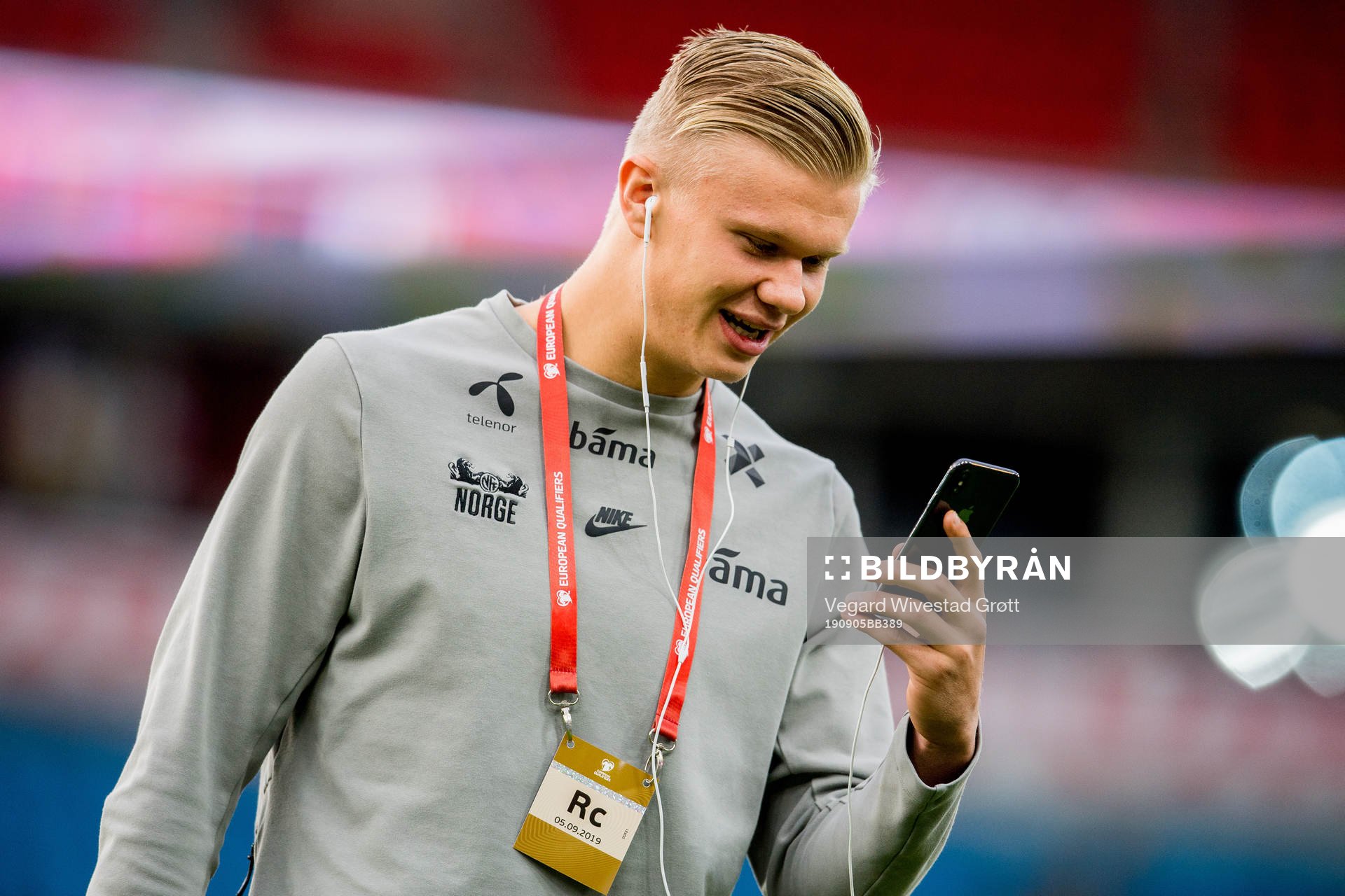 Erling Braut Haaland of Norway