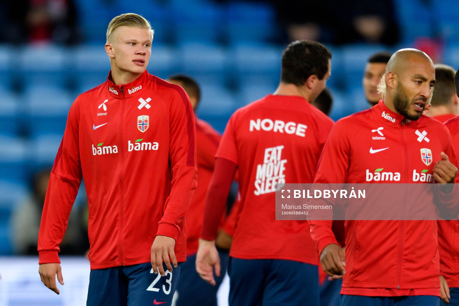 Erling Braut Haaland of Norway