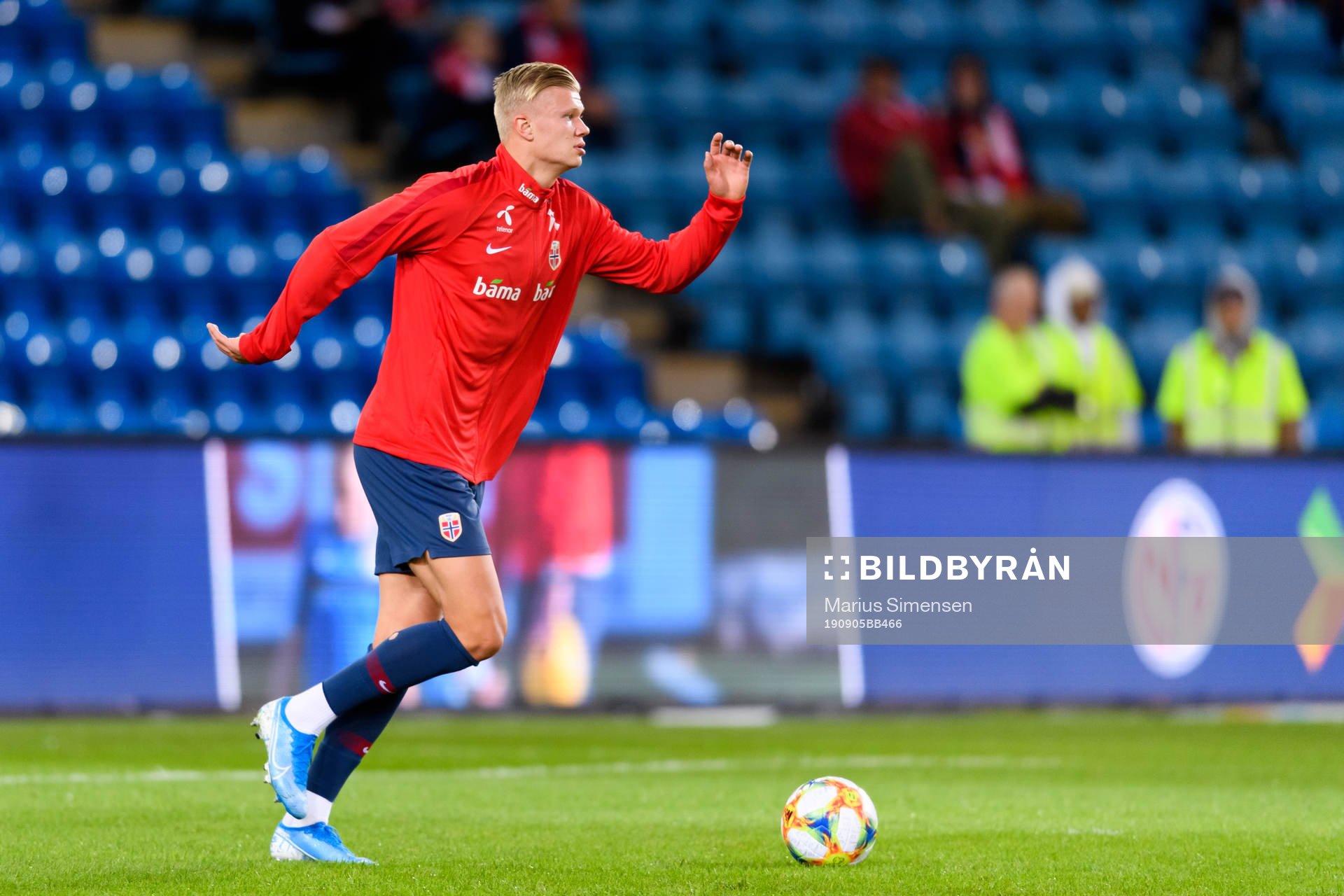 Erling Braut Haaland of Norway