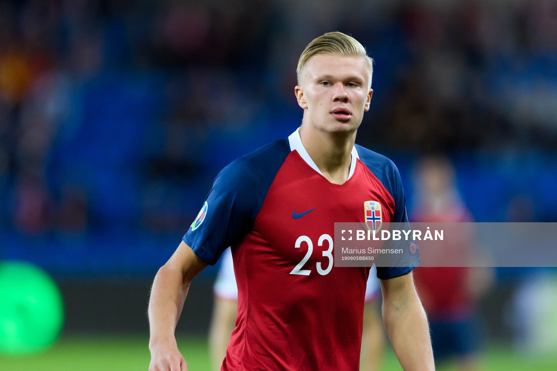 Erling Braut Haaland of Norway