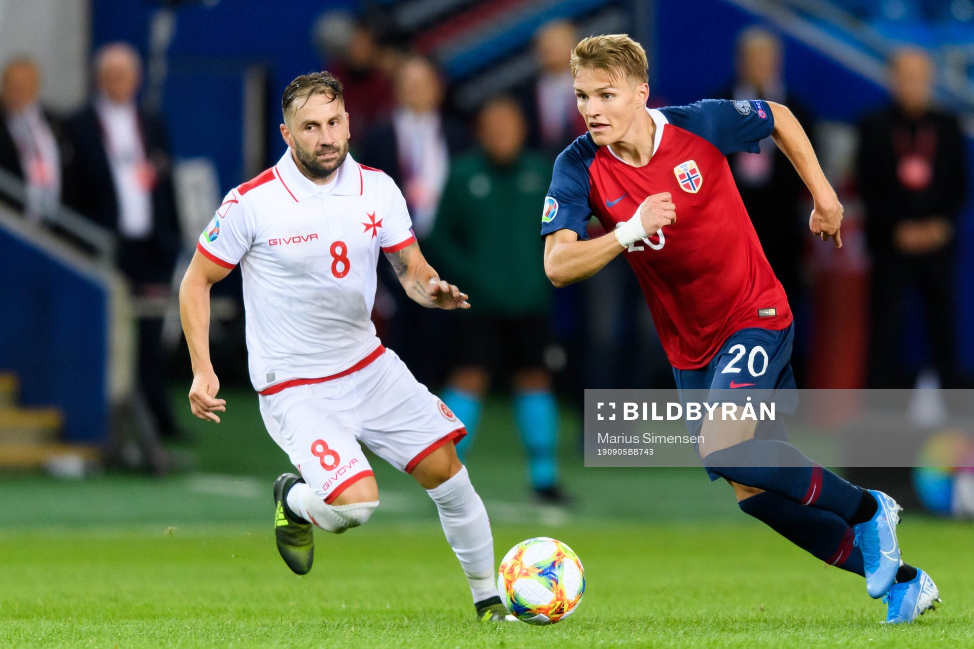 Martin Ødegaard of Norway