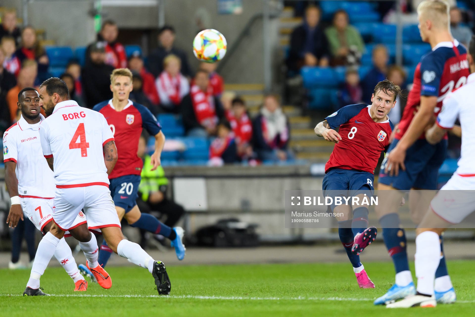Stefan Johansen of Norway