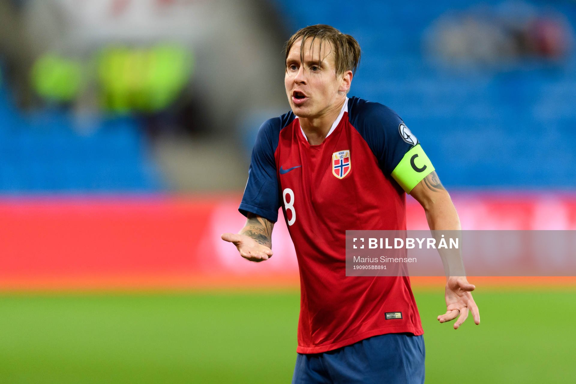 Stefan Johansen of Norway