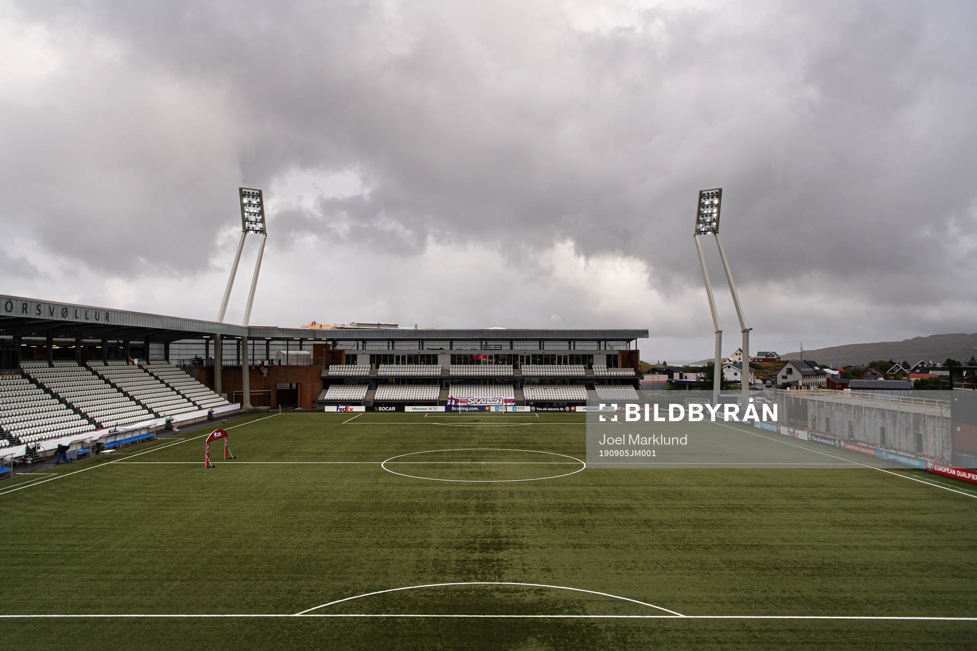 General view of Tórsvøllur Stadium