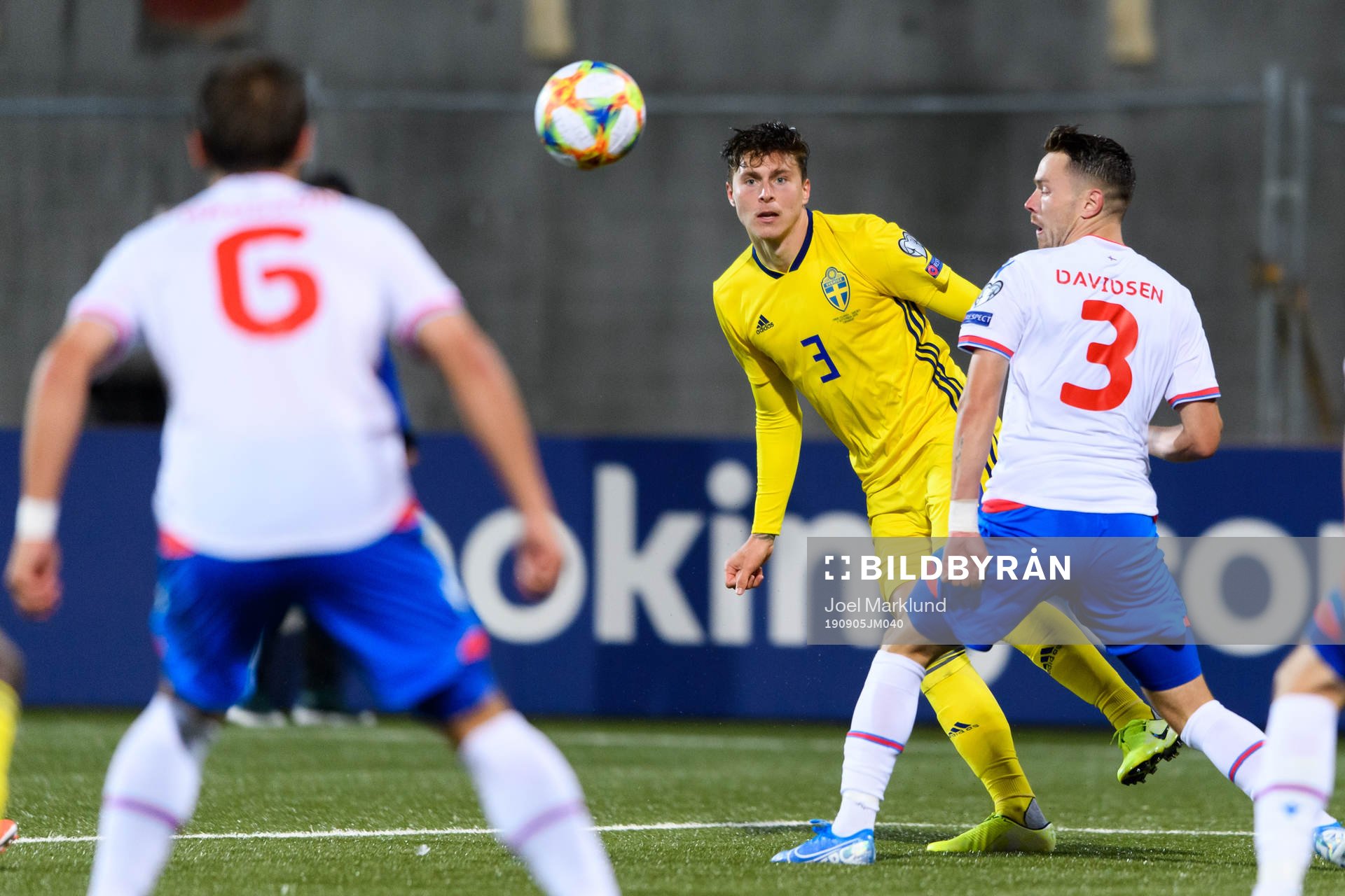 Victor Nilsson Lindelöf of Sweden