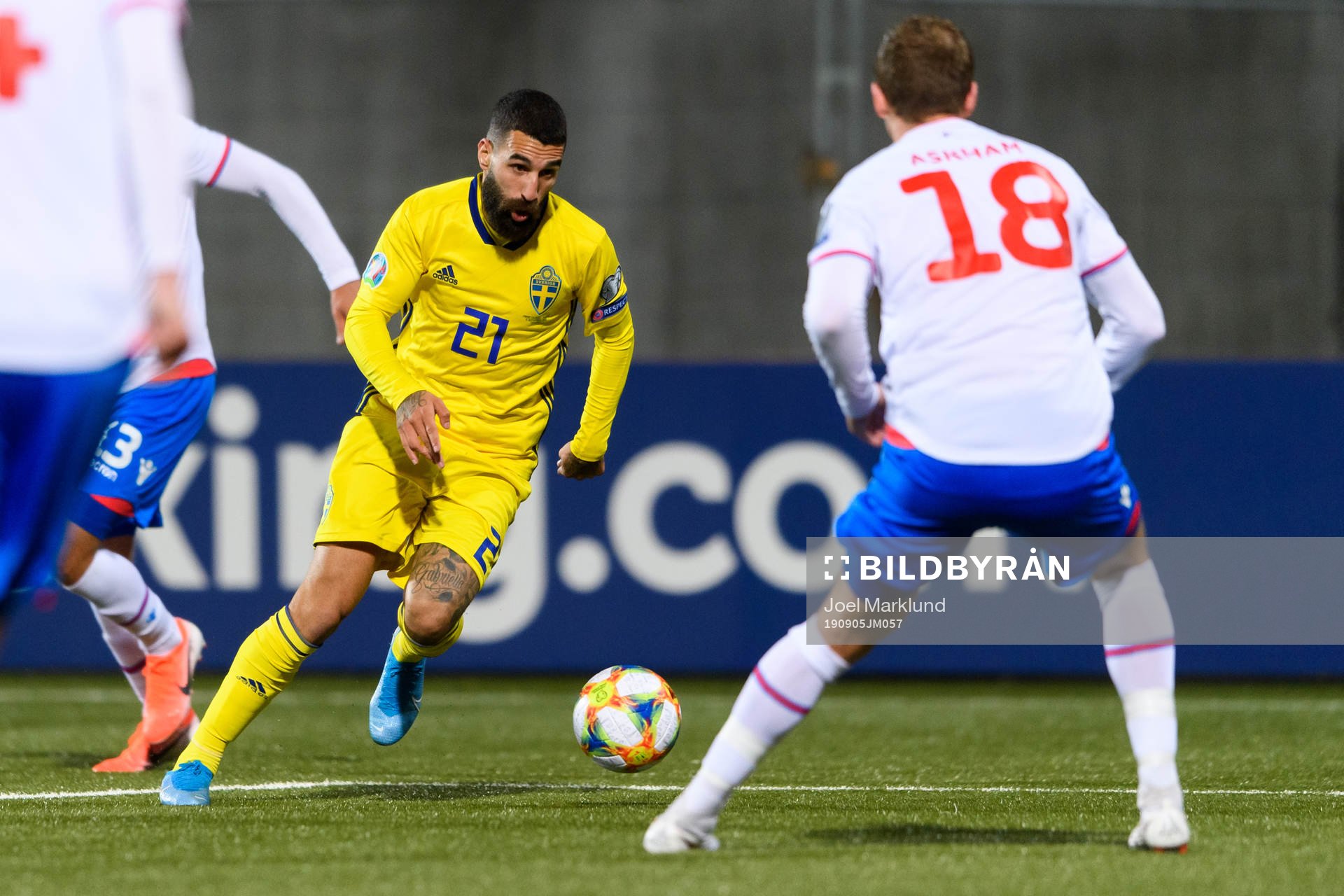 Jimmy Durmaz of Sweden