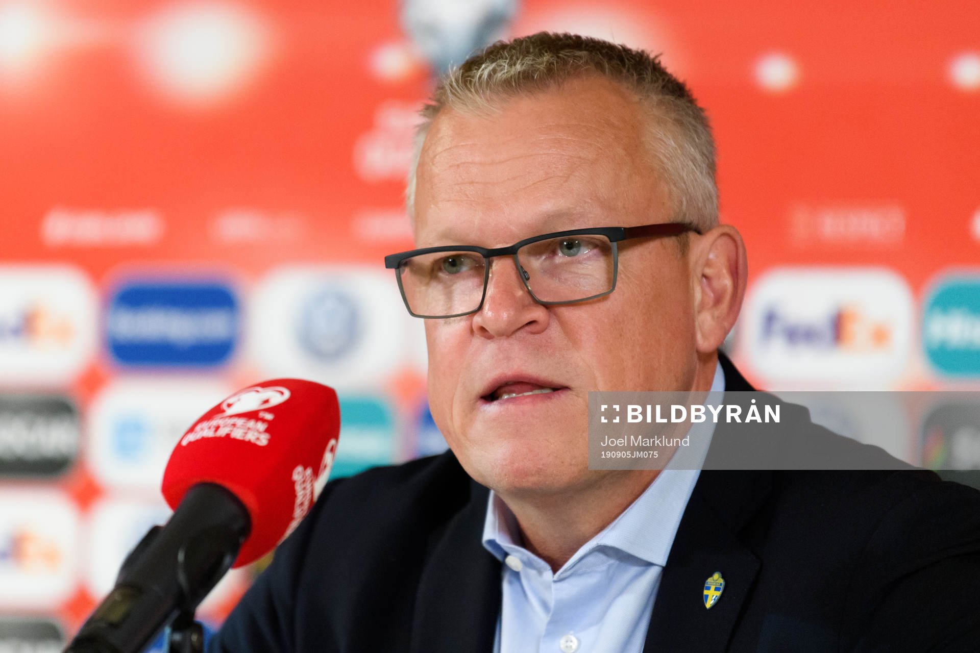 Head coach of Sweden, Janne Andersson