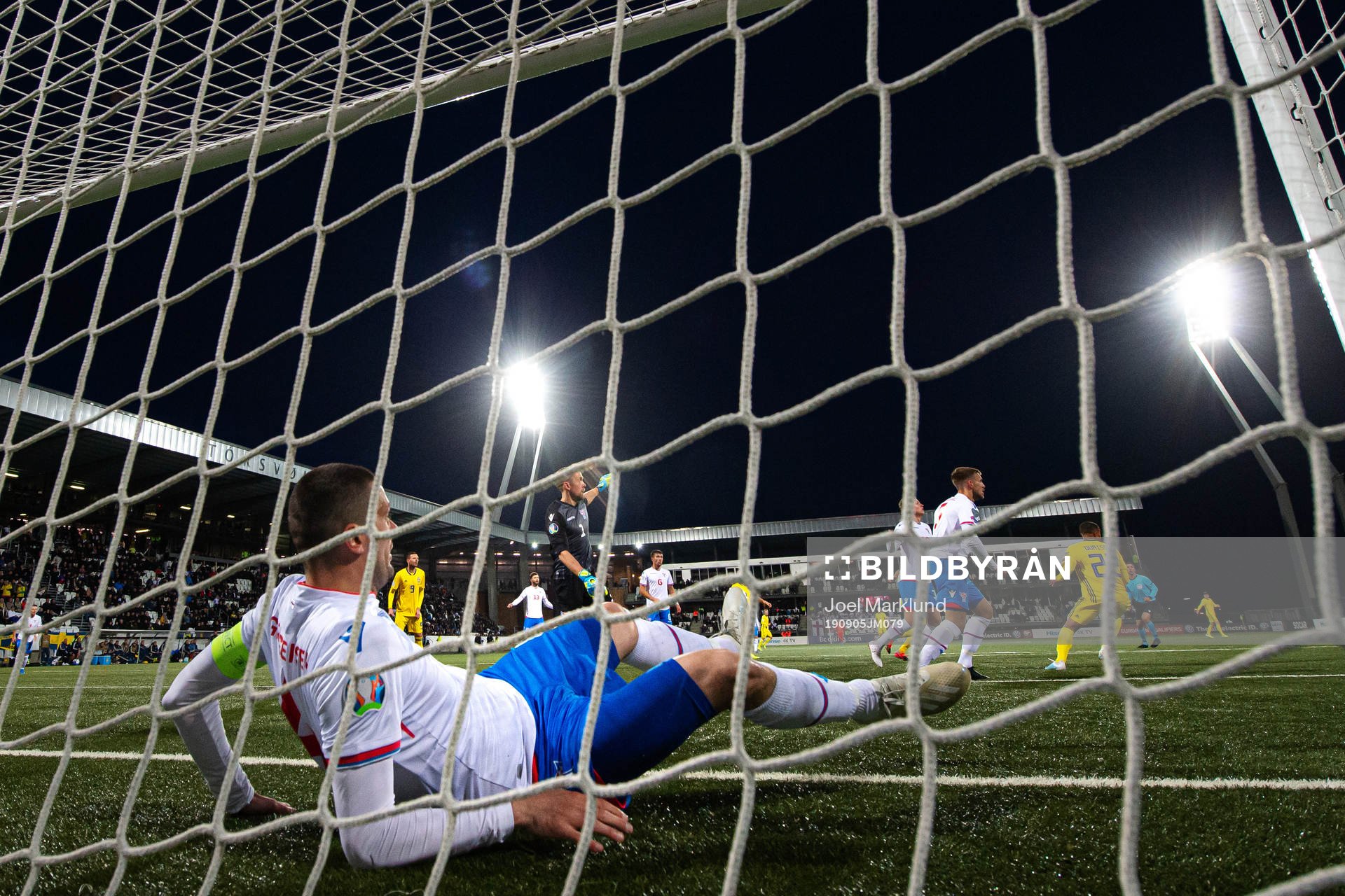 Atli Gregersen of Faroe Islands lies