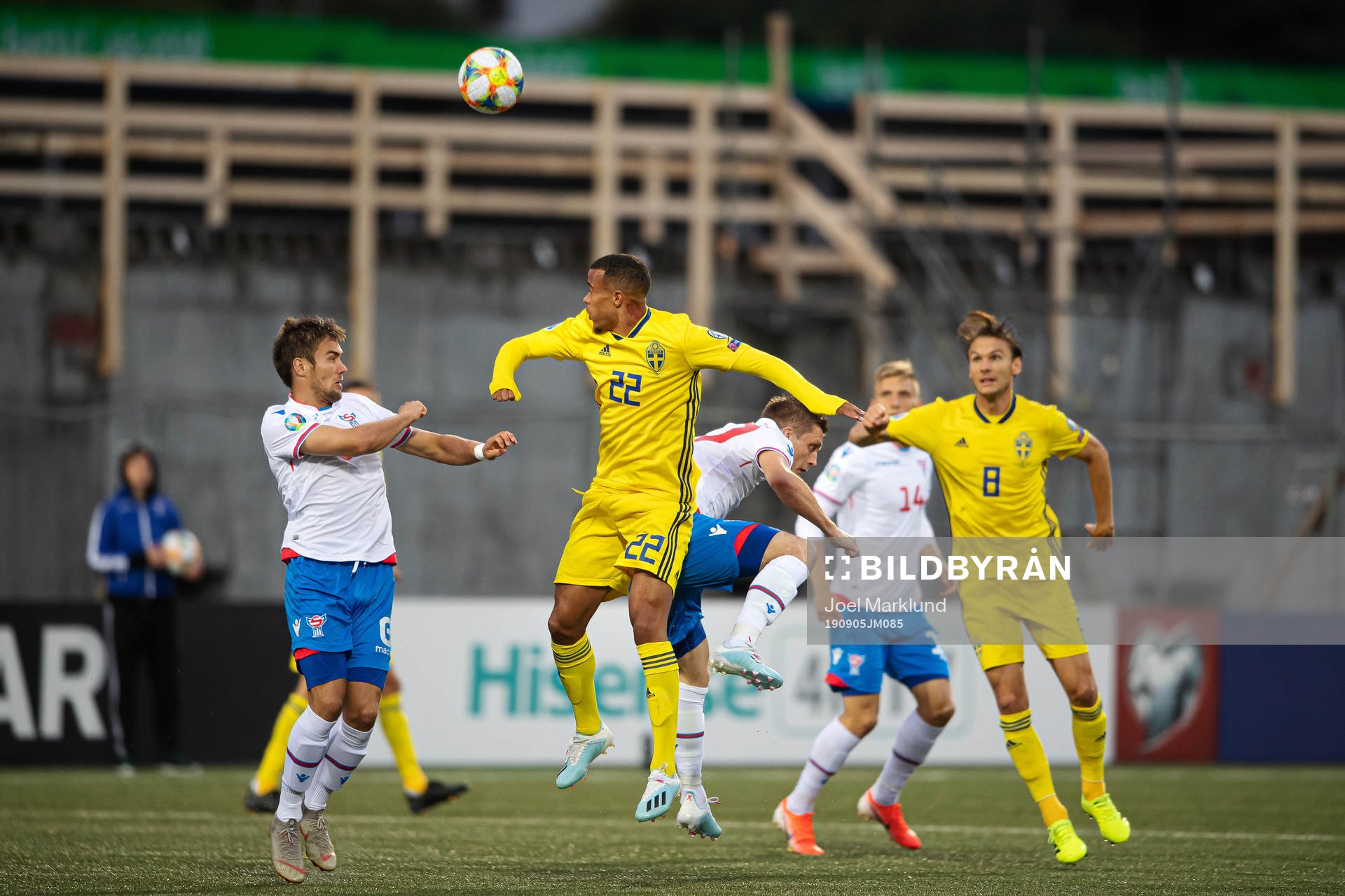 Hallur Hansson and Sølvi Vatnhamar of Faroe Islands in