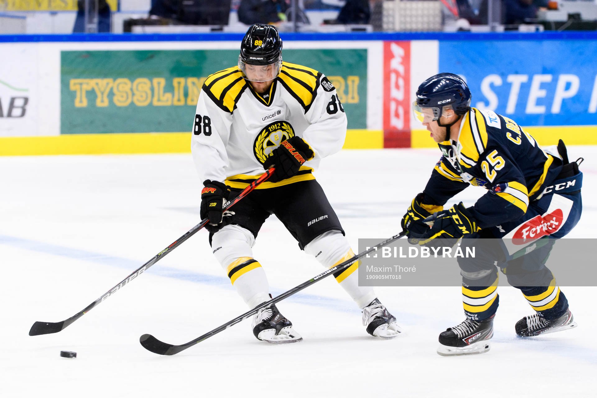 Brynäs Jaedon Descheneau och Södertäljes Christoffer