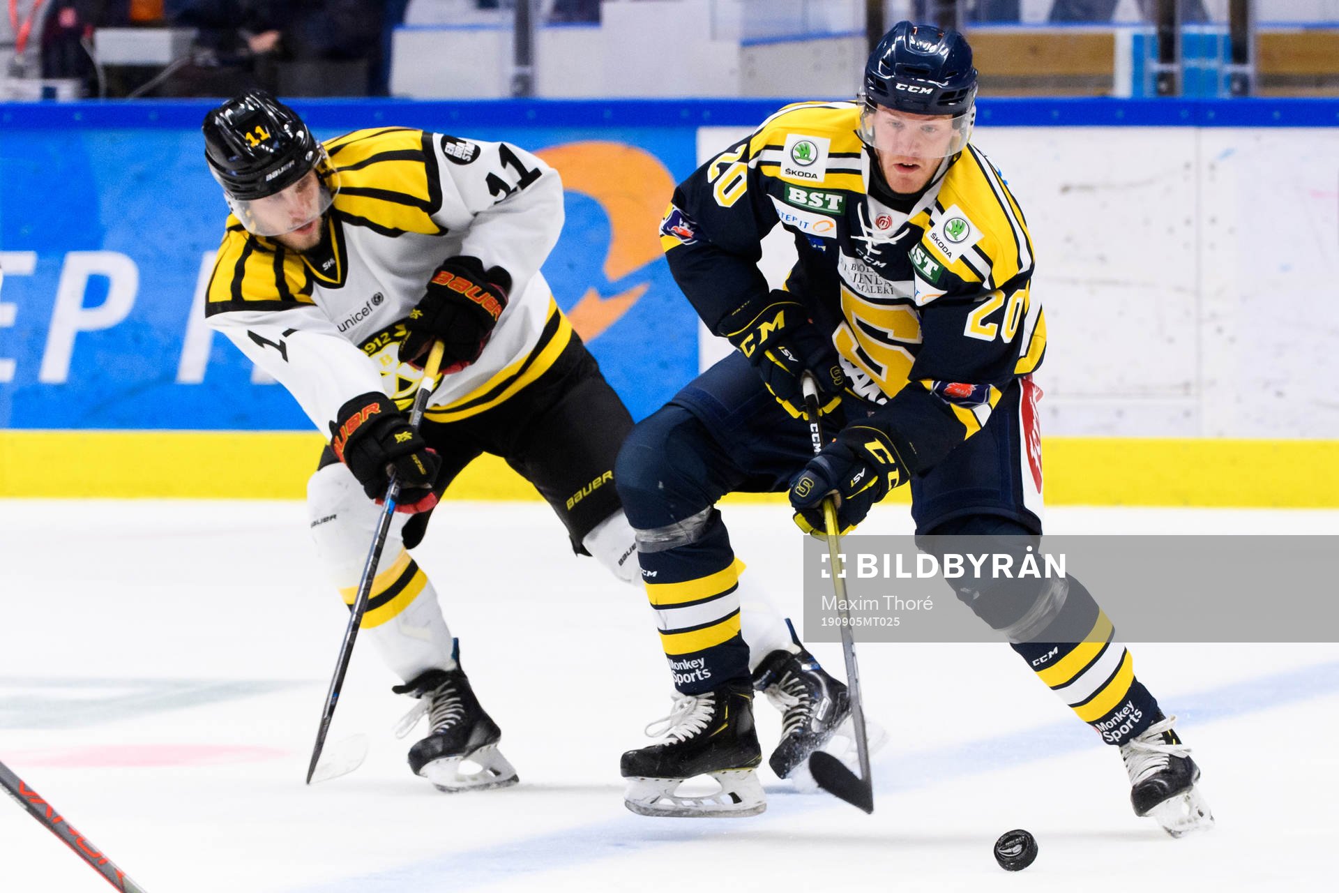 Brynäs Josef Ingman och Södertäljes Carl Becker