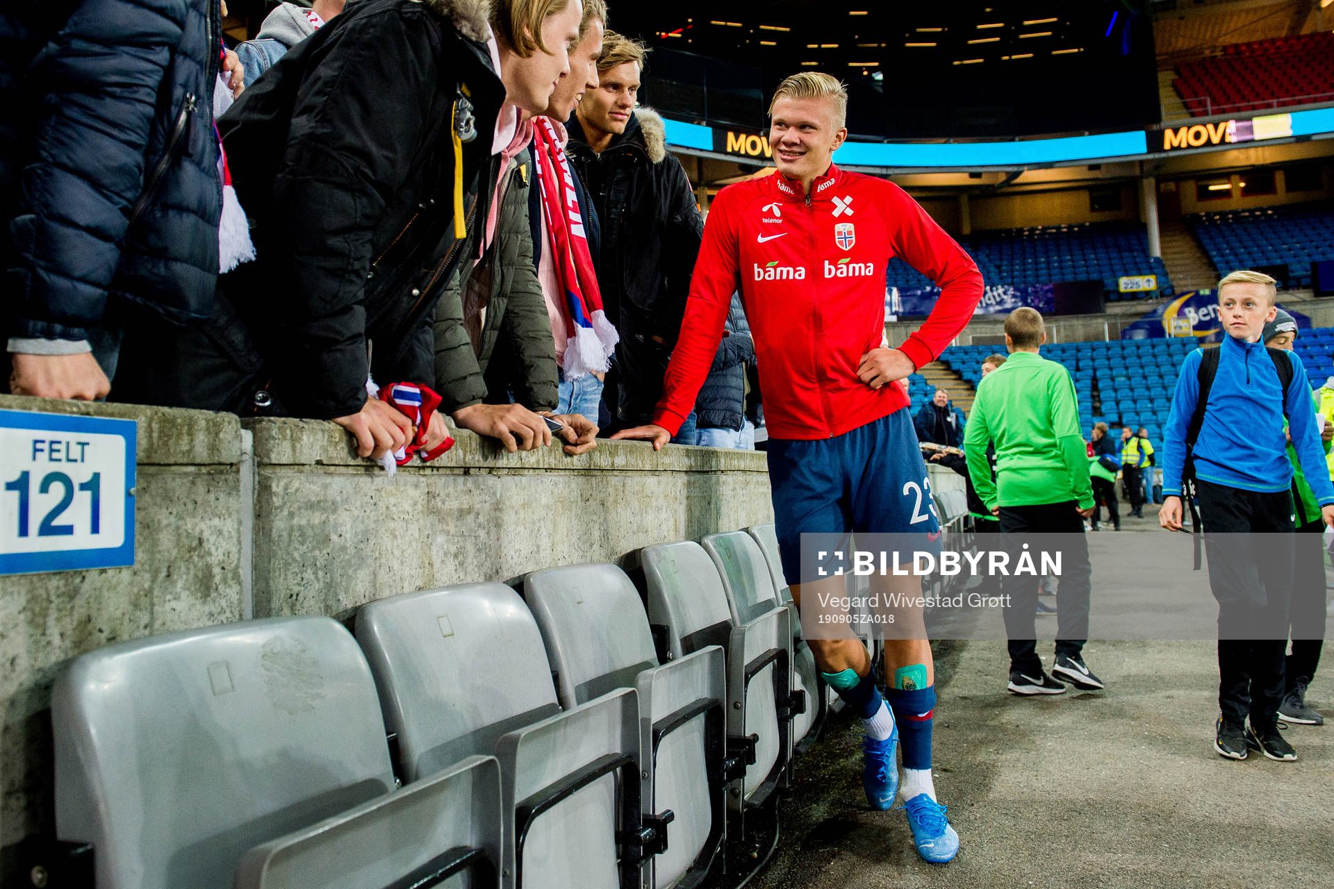 Erling Braut Haaland of Norway