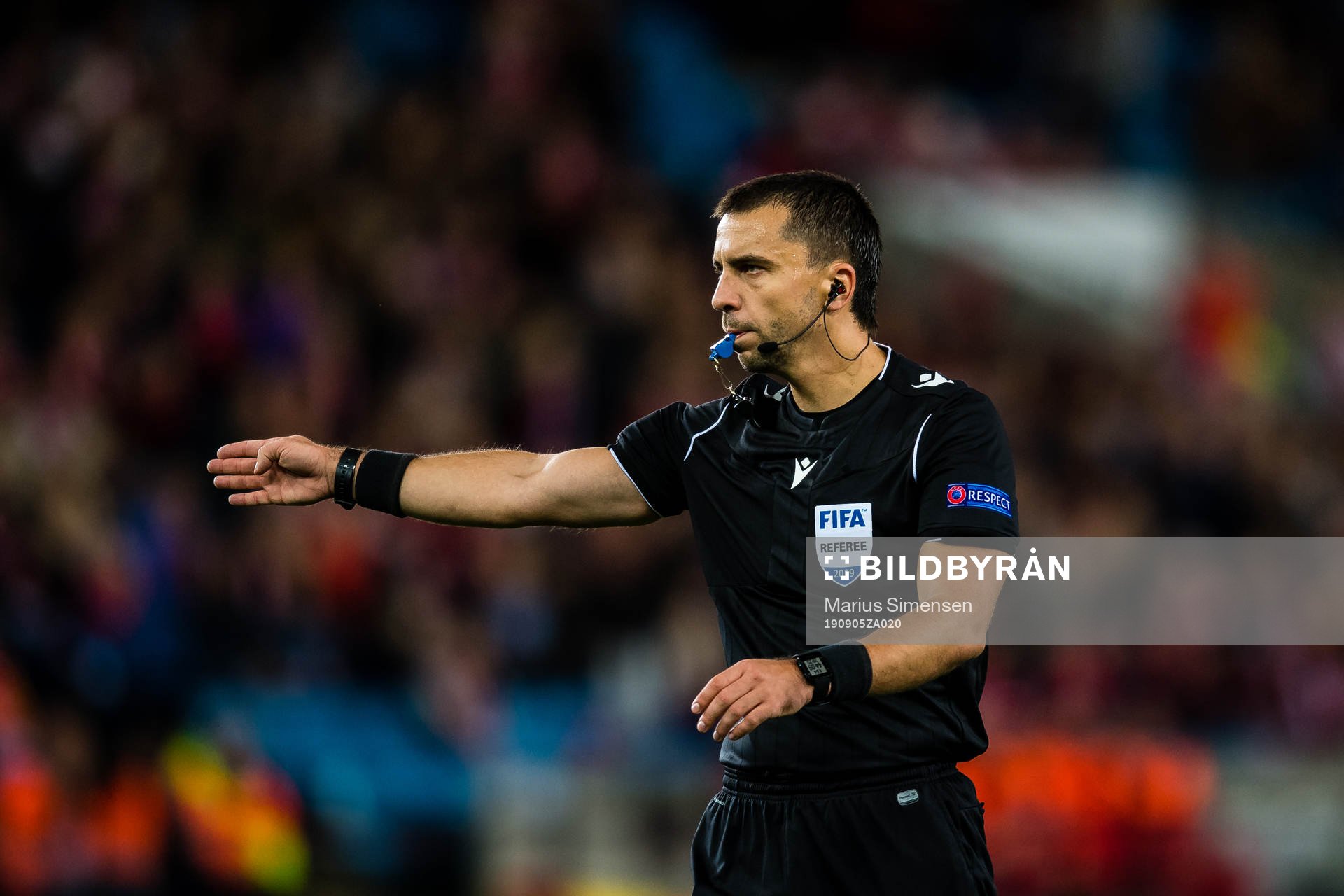 Dumitru Muntean, referee