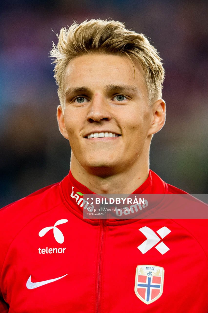 Martin Ødegaard of Norway
