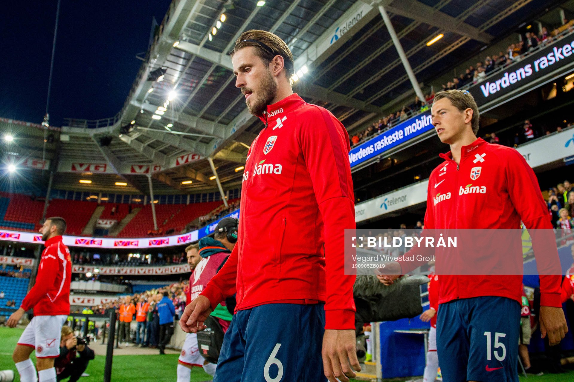 Håvard Nordtveit and Sander Berge of Norway