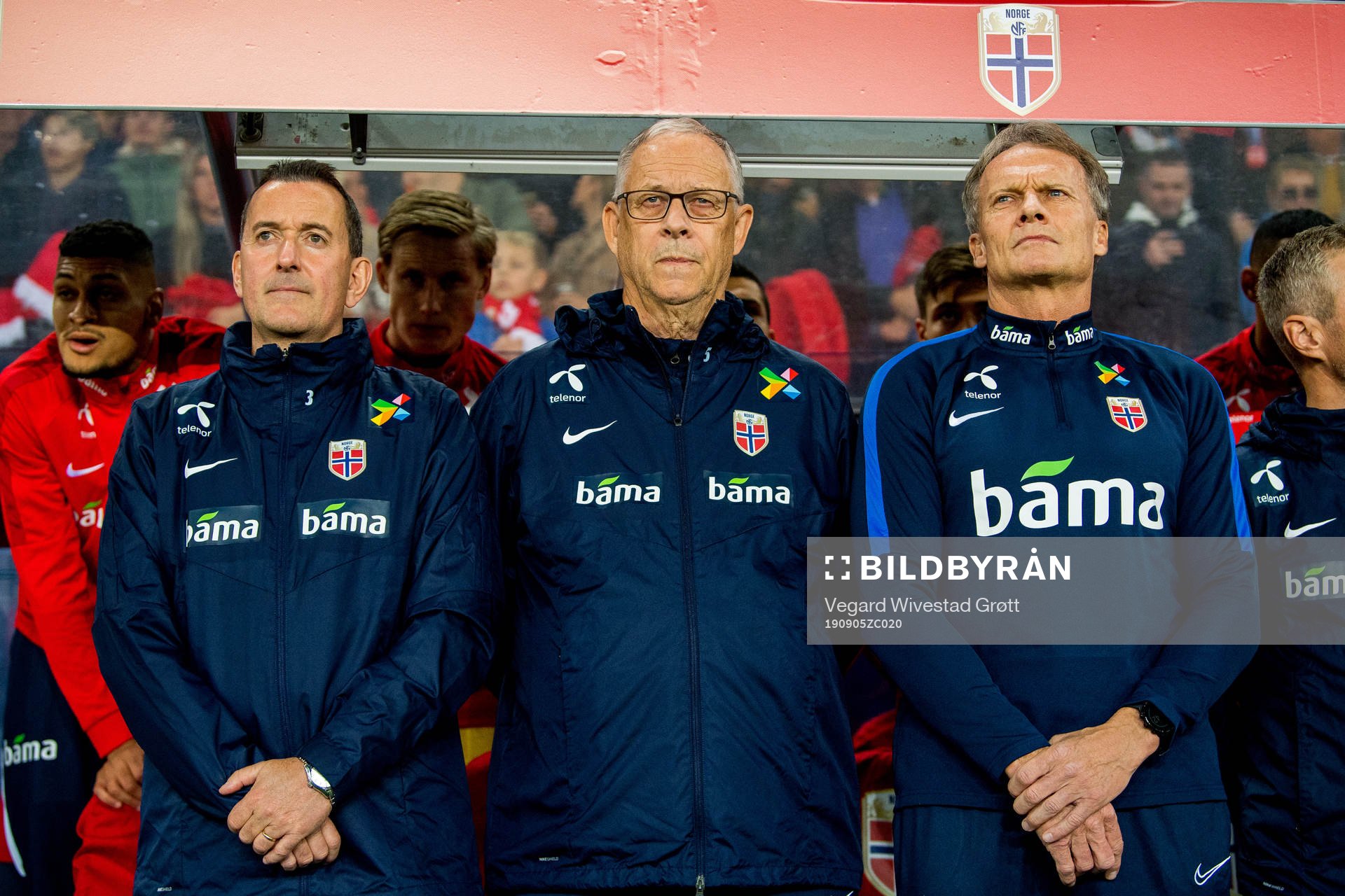 Per Joar Hansen, assistant coach, Lars Lagerbäck, head