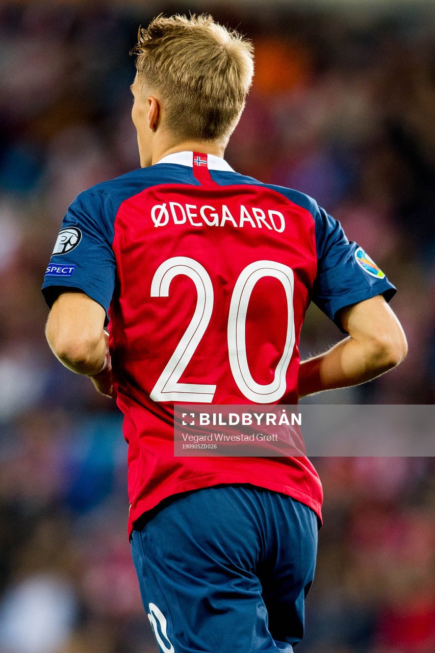Martin Ødegaard of Norway
