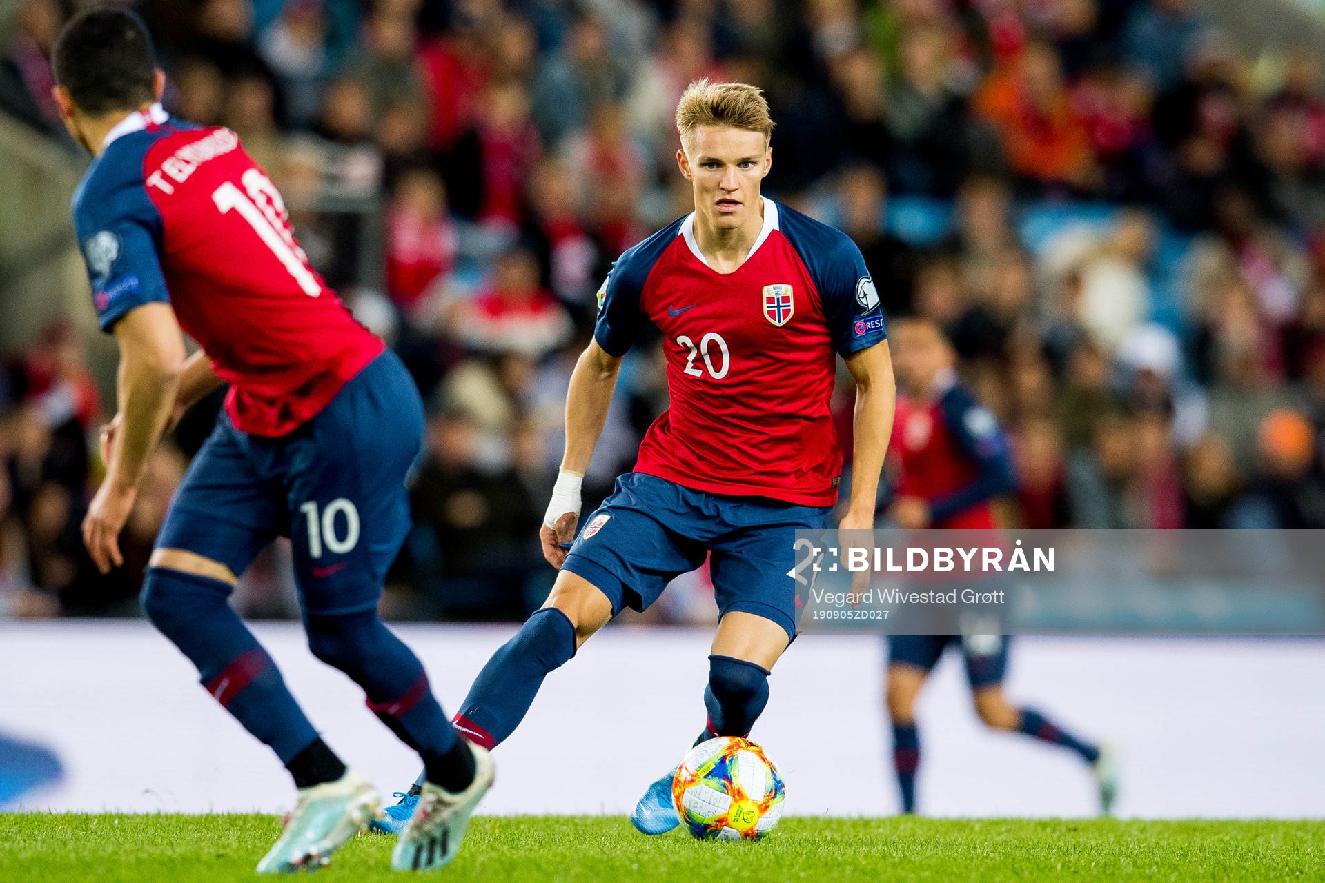 Martin Ødegaard of Norway