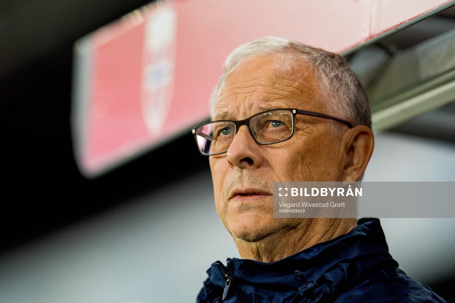 Lars Lagerbäck, head coach of Norway