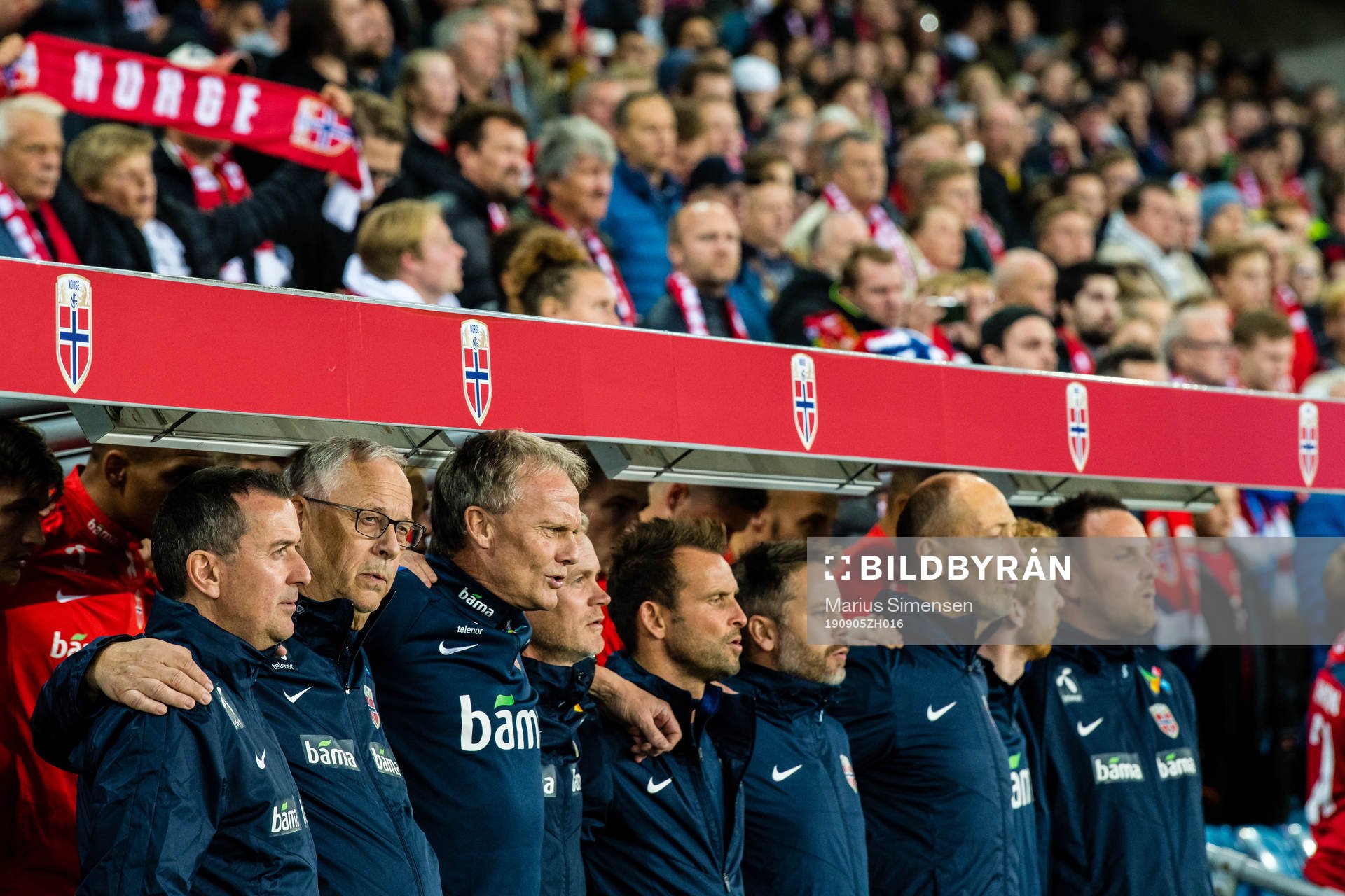 Per Joar Hansen, assistant coach of Norway, and Lars
