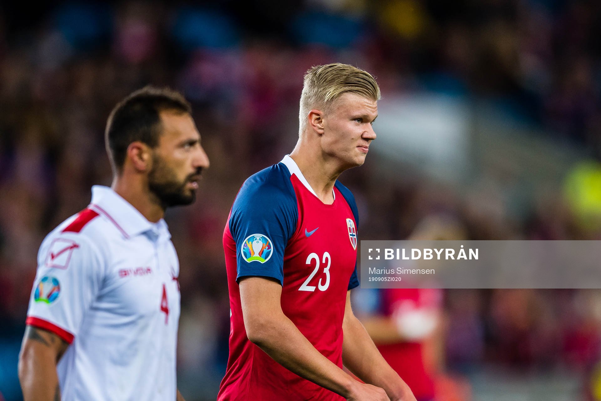 Erling Braut  Haaland of Norway