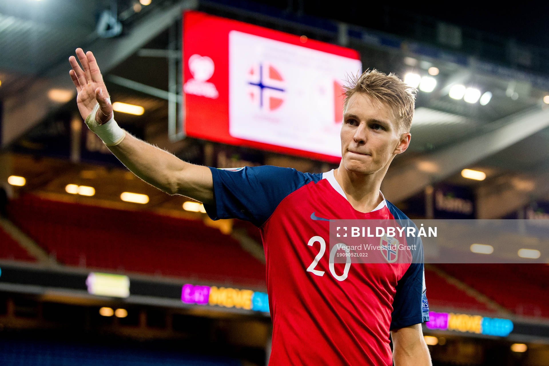 Martin Ødegaard of Norway