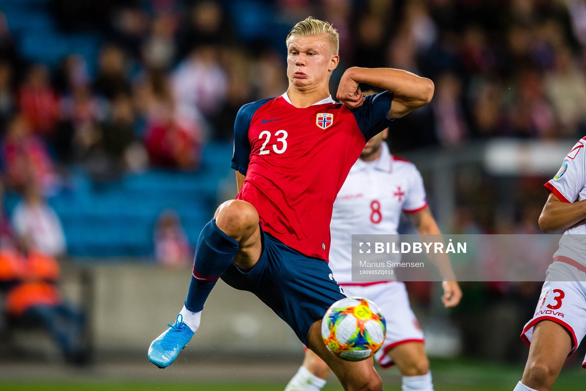 Erling Braut  Haaland of Norway