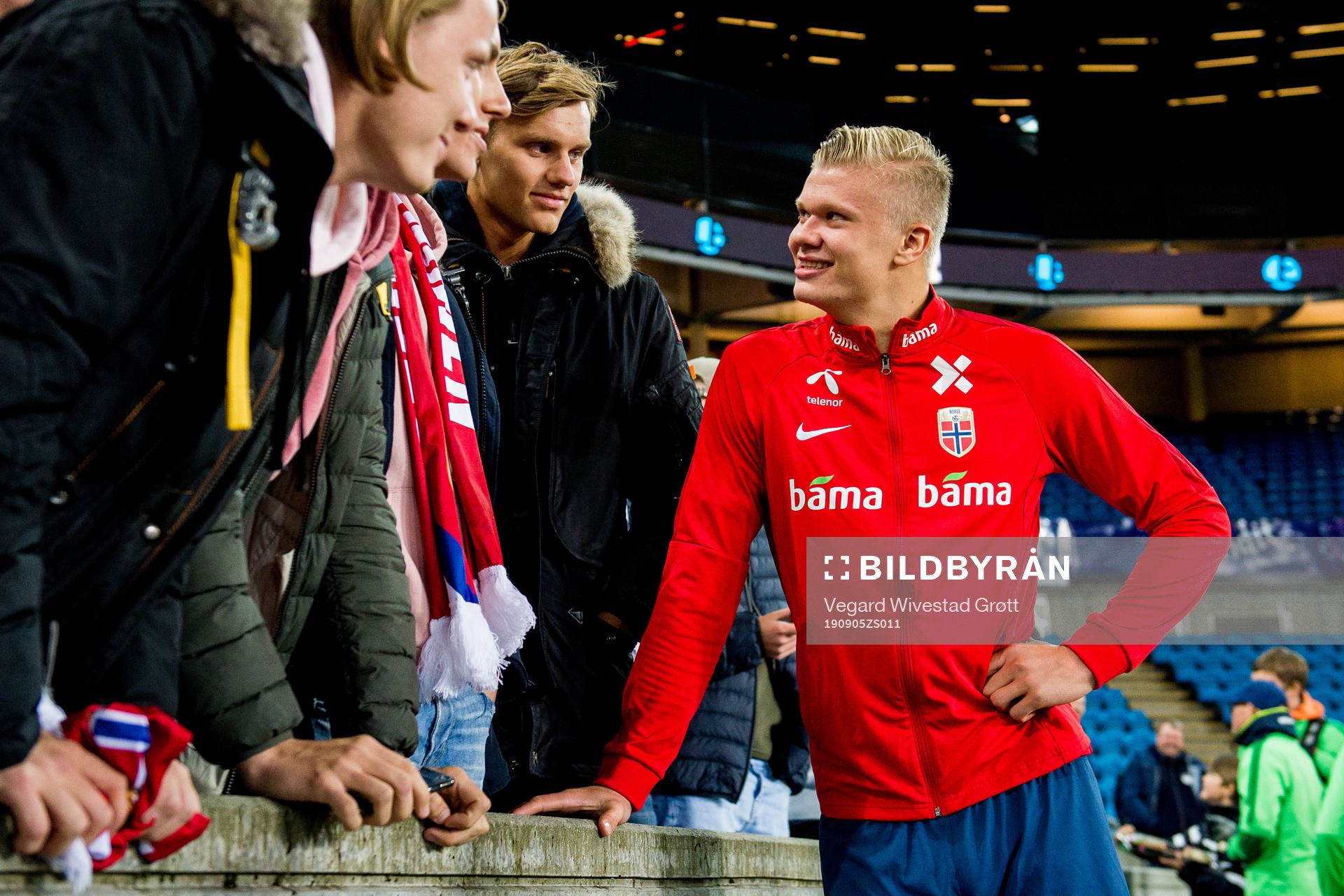 Erling Braut Haaland of Norway