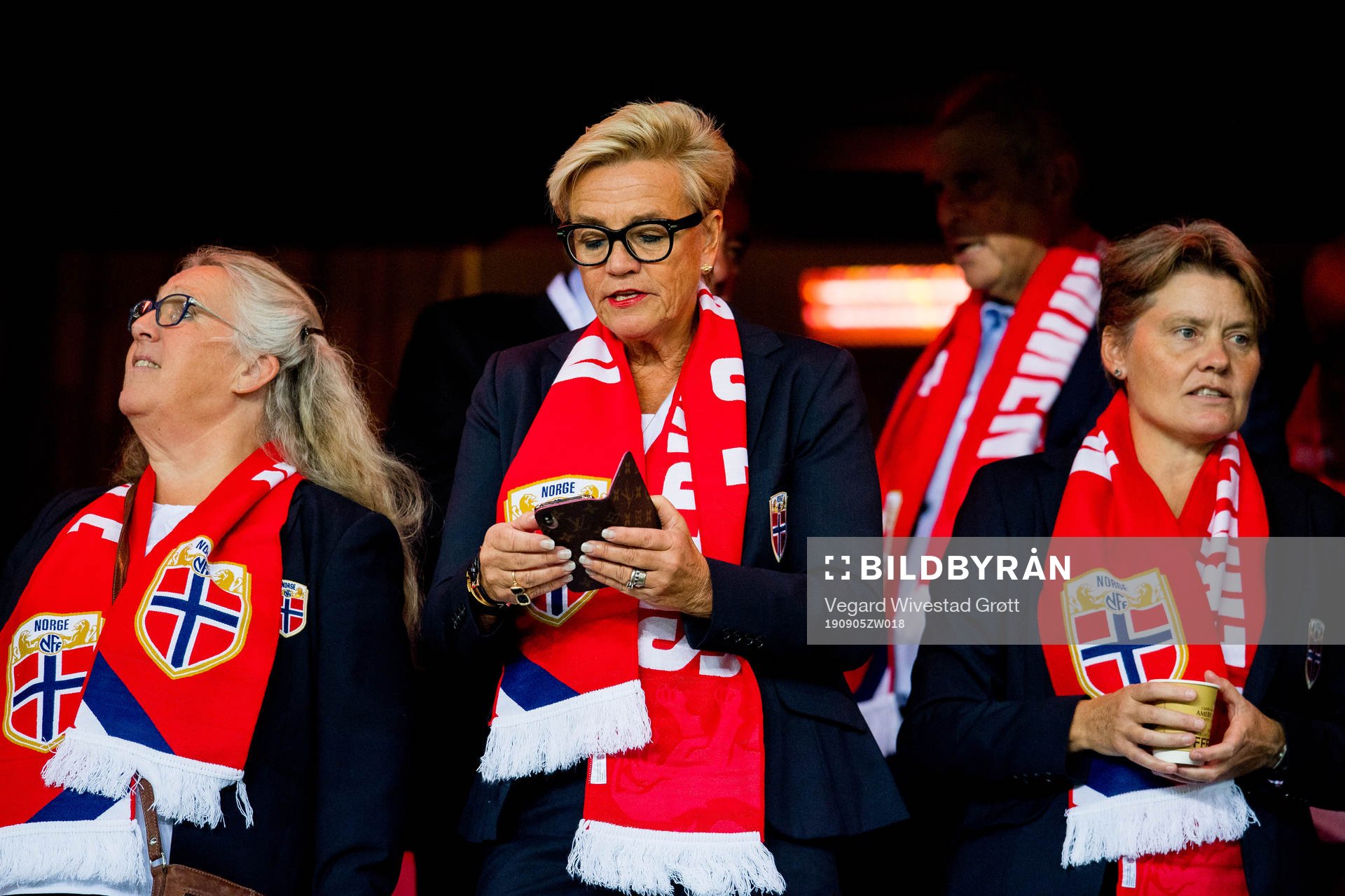 Mette Christiansen, Gunhild Lærum and Turid Storhaug of