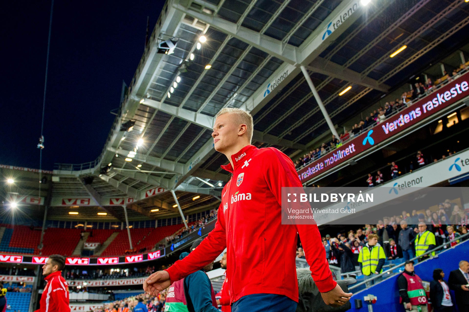 Erling Braut Haaland of Norway