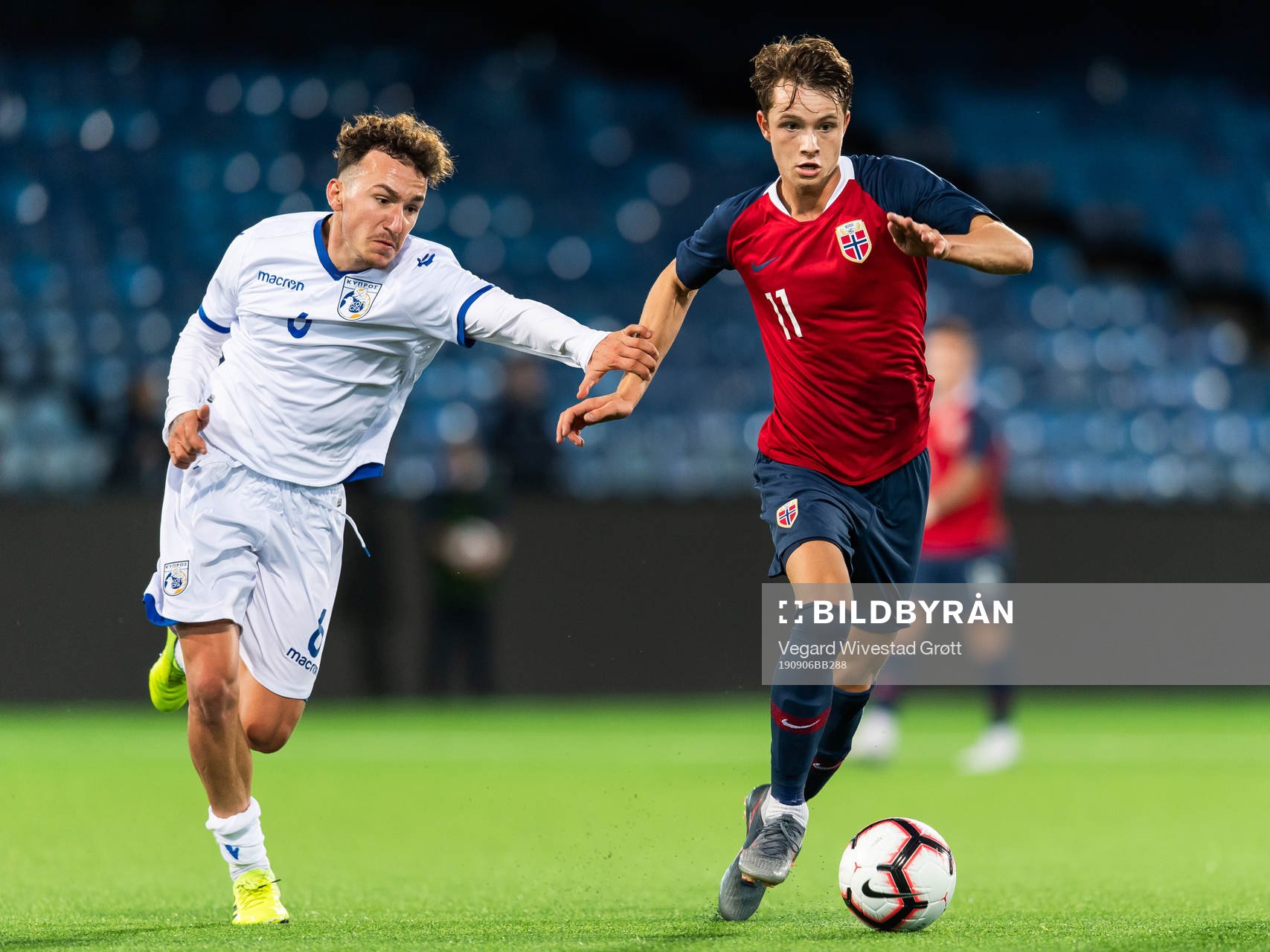 Giannis Gerolemou of Cyprus and Håkon Evjen of Norway