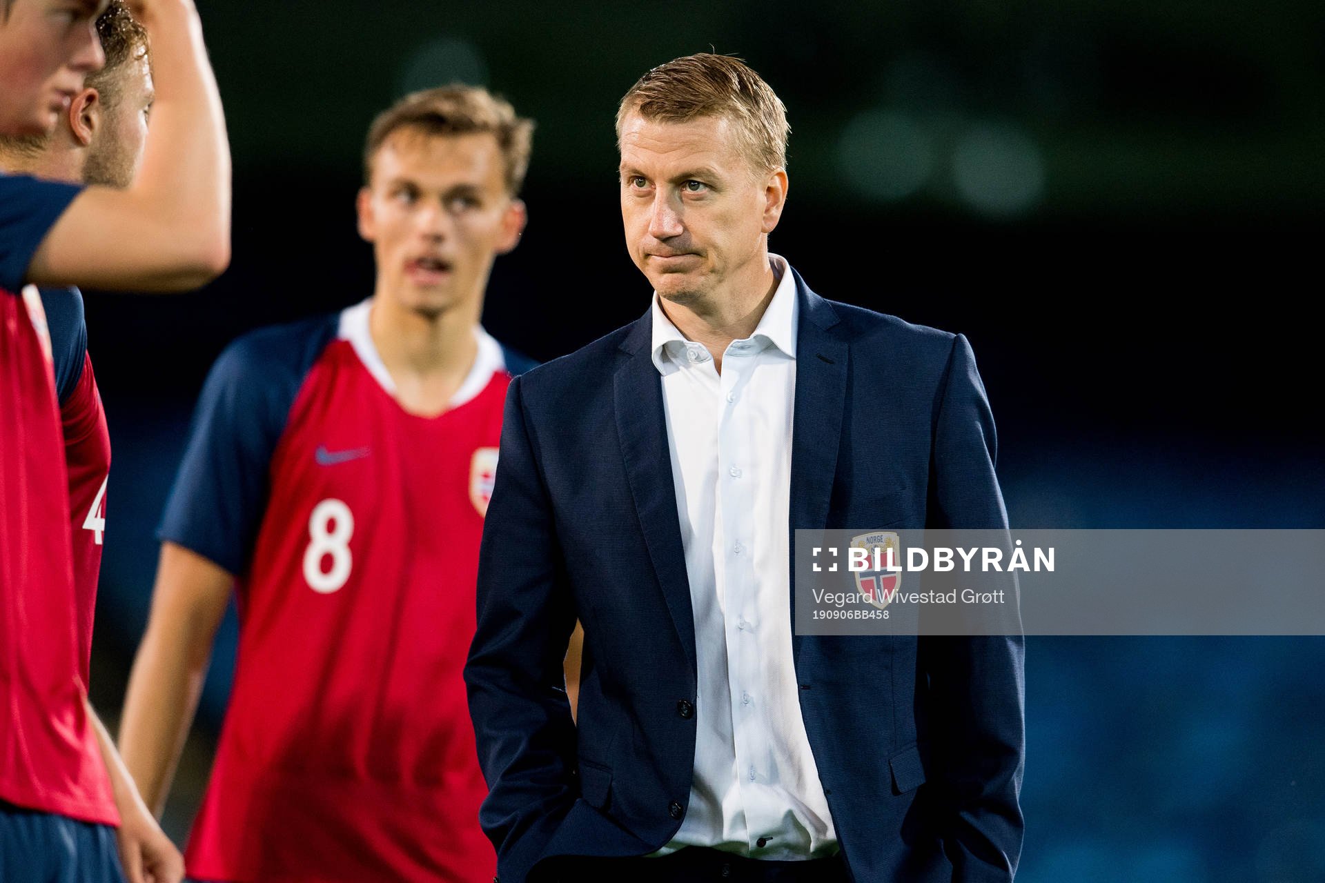 Leif Gunnar Smerud, head coach of Norway U21