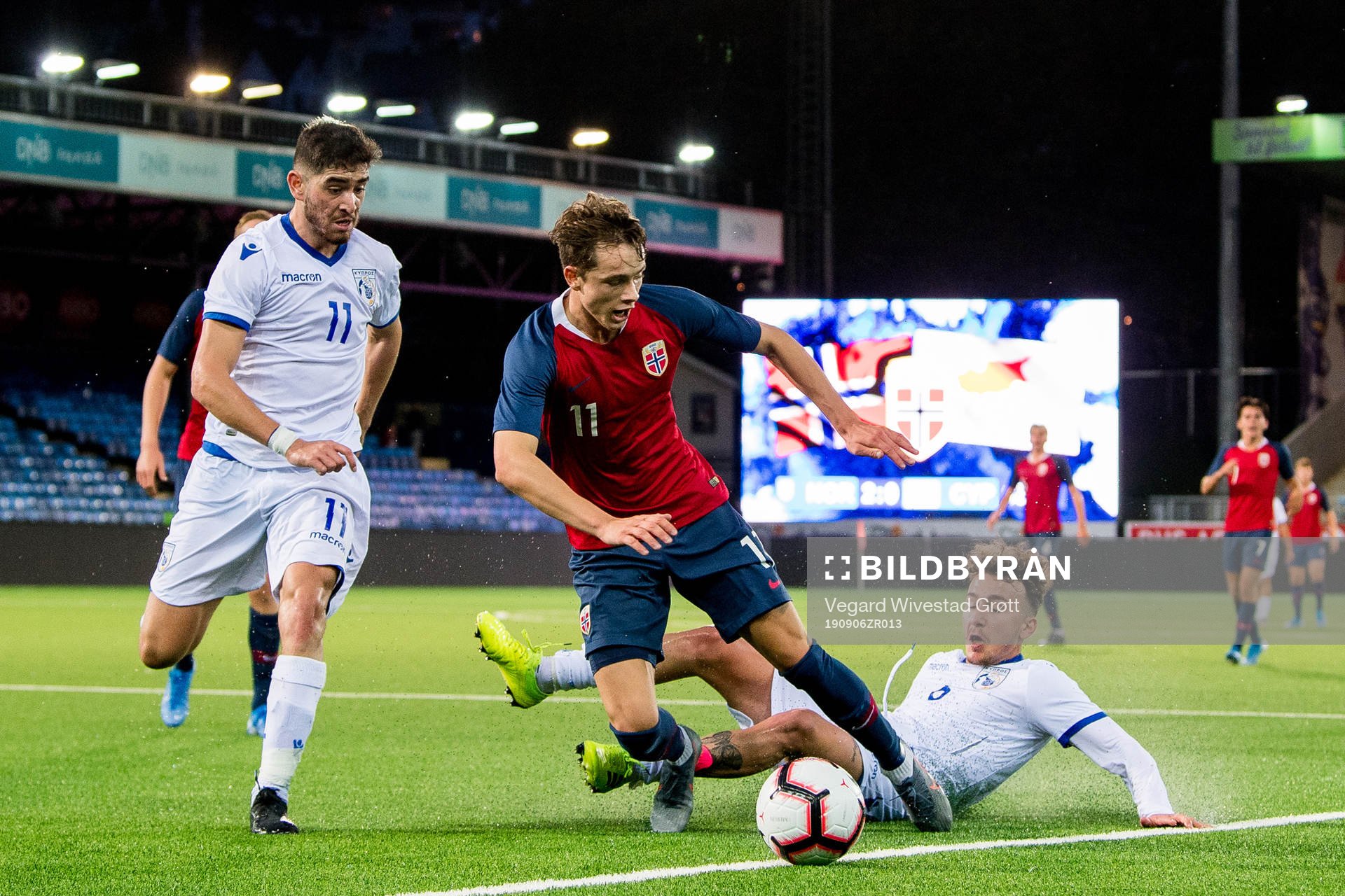 Christos Shelis of Cyprus, Håkon Evjen of Norway and
