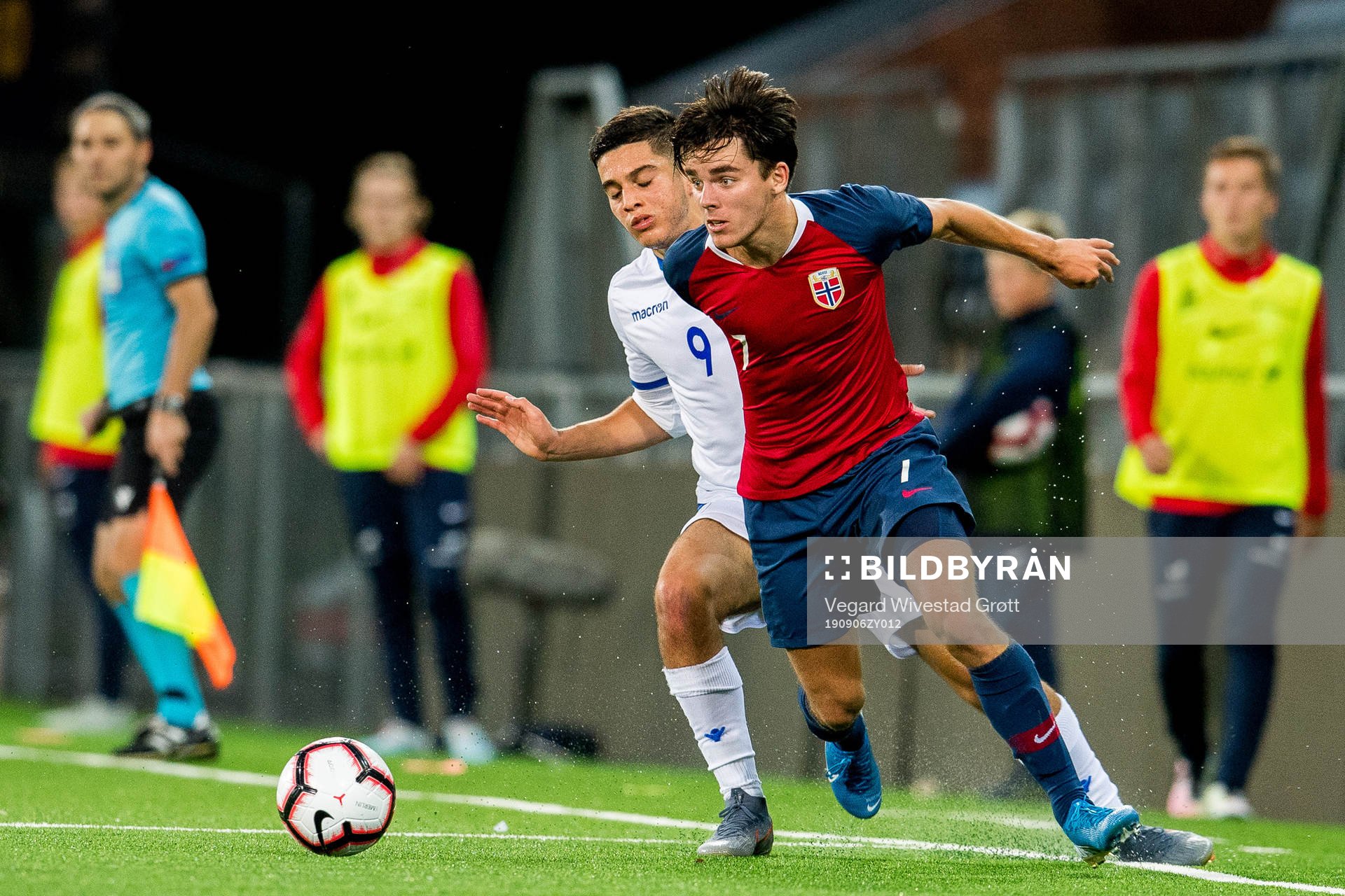 Ruel Sotiriou of Cyprus and Hugo Vegard Vetlesen of Norway