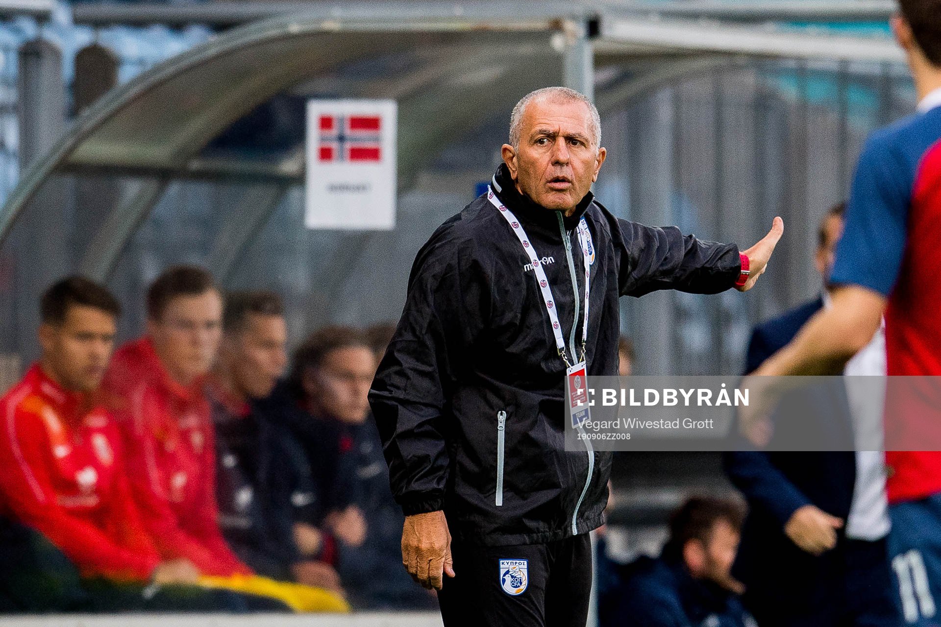 Nicos Andronicou, head coach of Cyprus U21