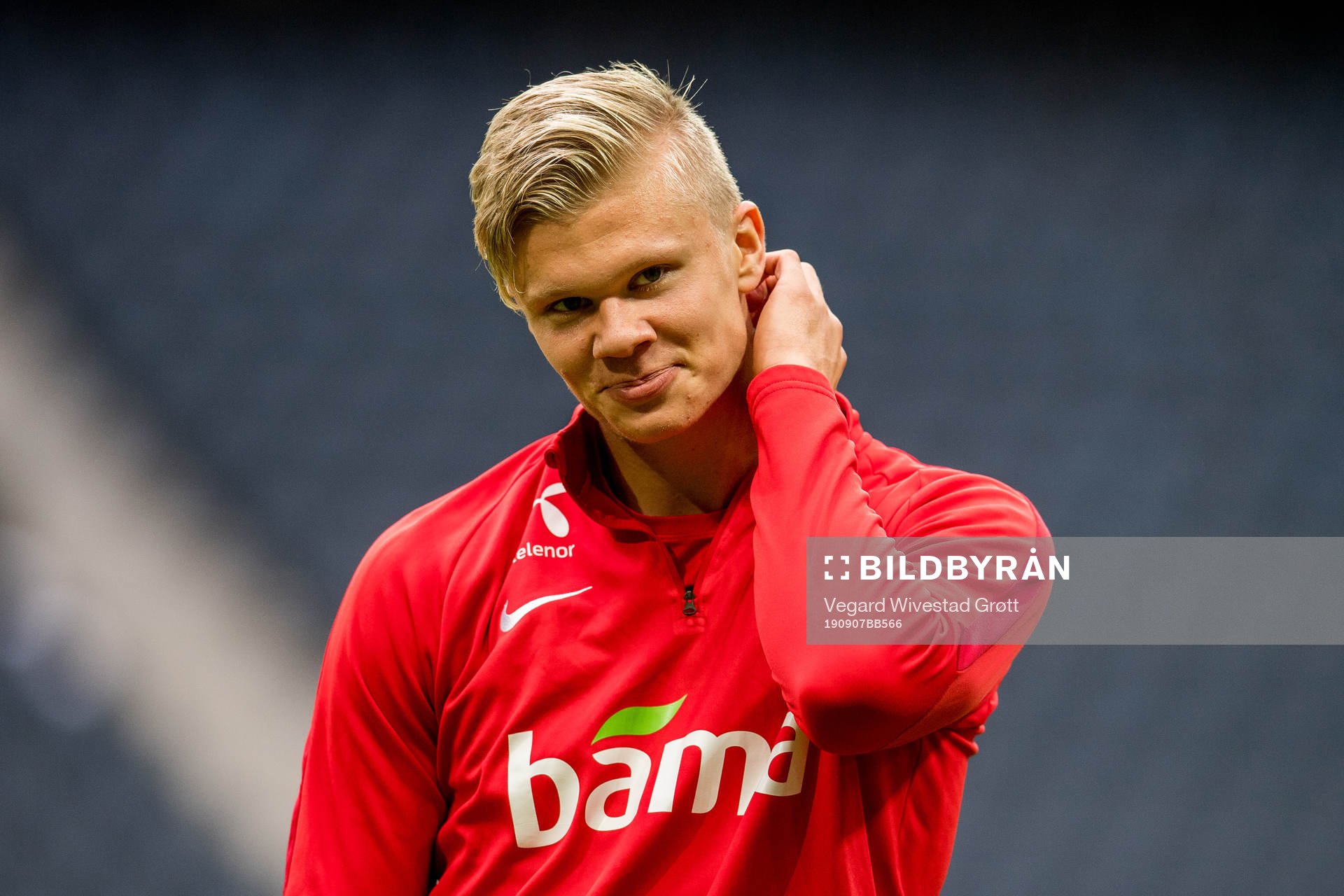 Erling Braut Haaland of Norway