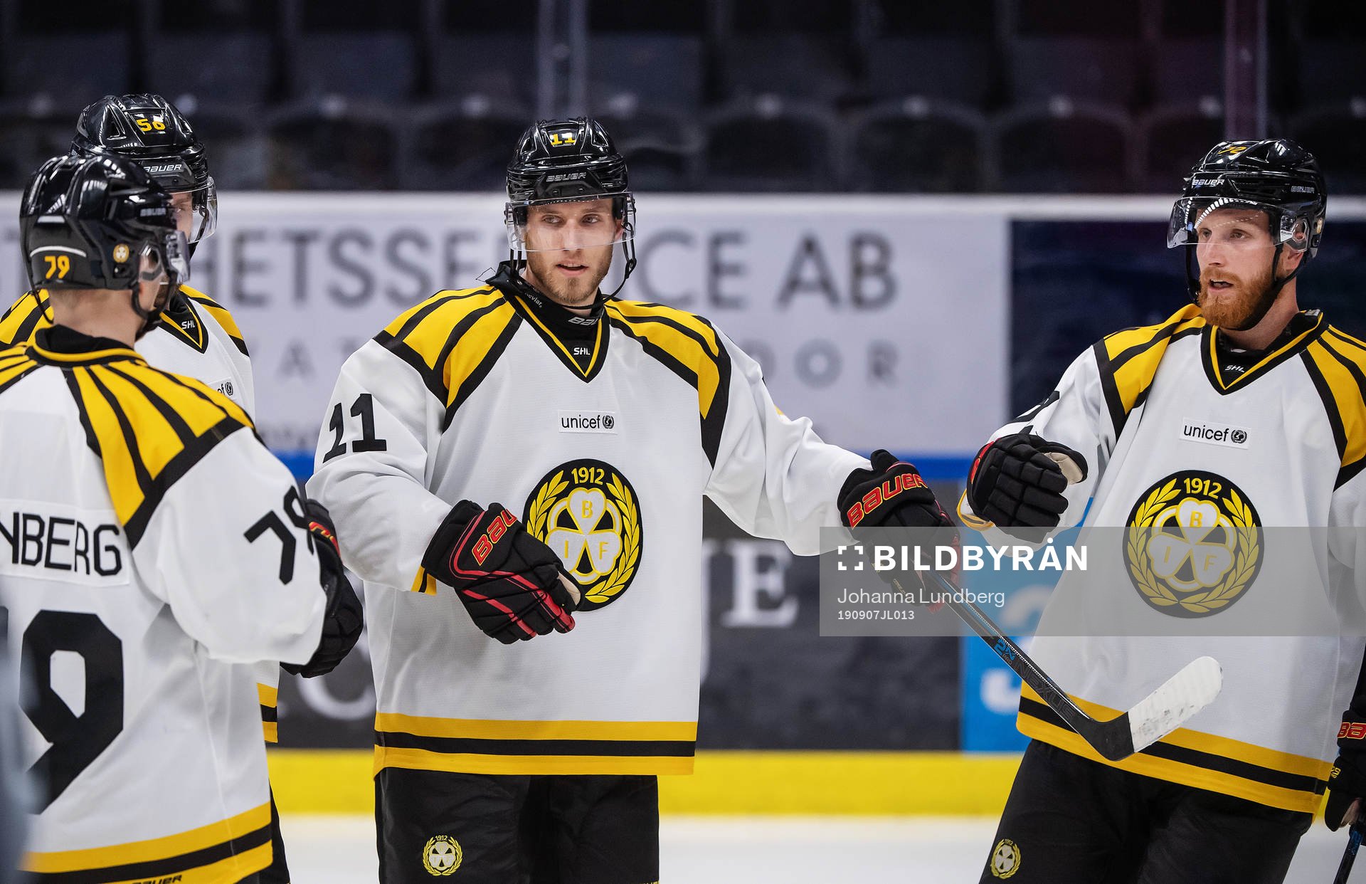 Brynäs Daniel Mannberg, Josef Ingman och Joachim Rodin
