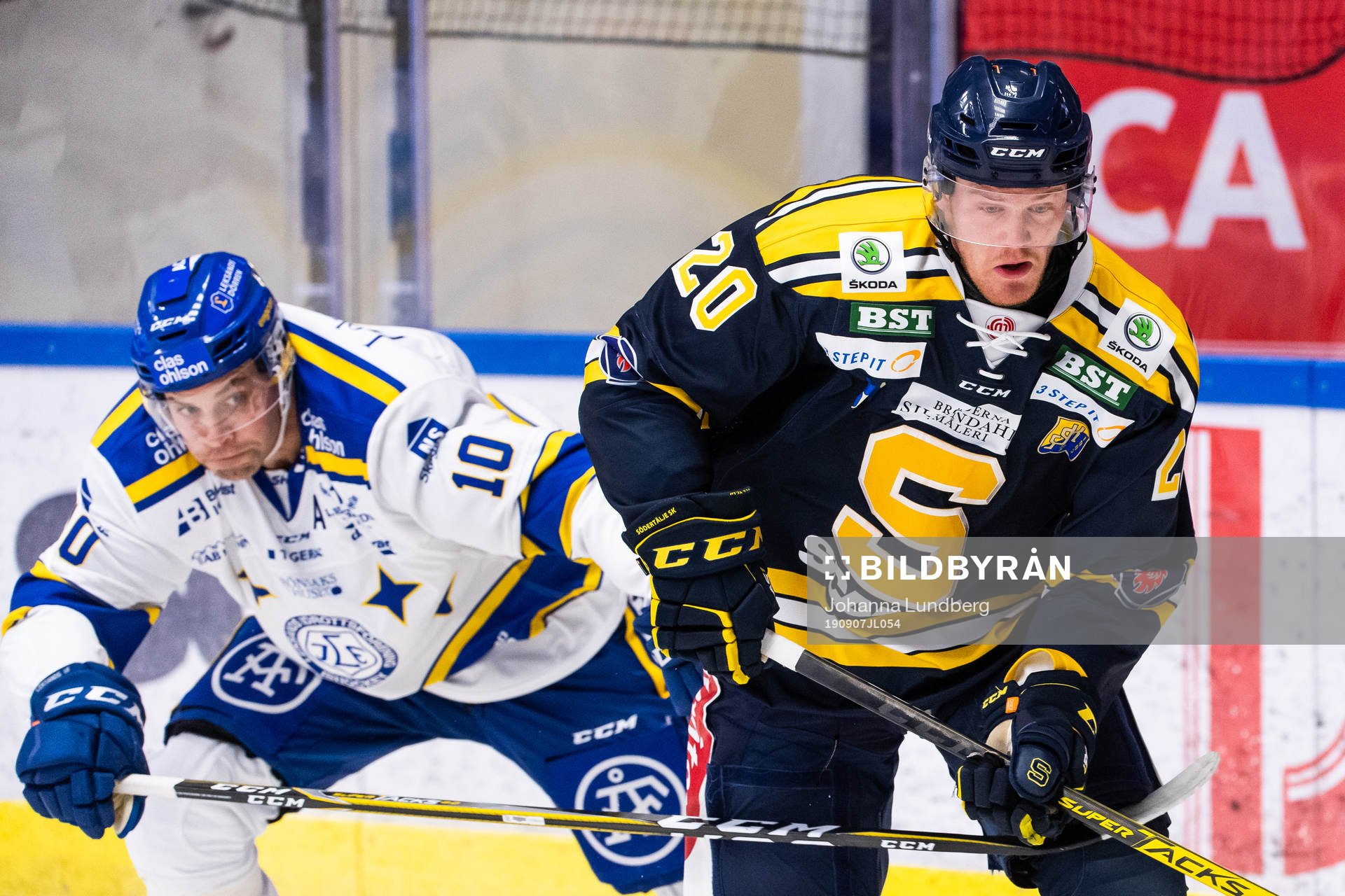 Leksands Johan Fransson och Södertäljes Carl Becker